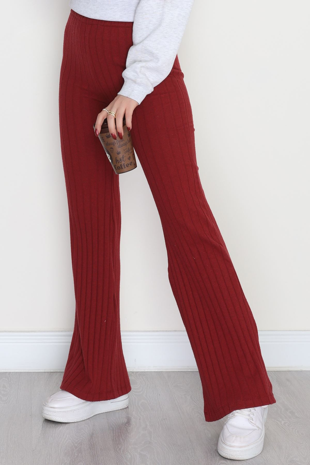 İnterlok Fitilli İspanyol Alt Bordo - 90978.1748.