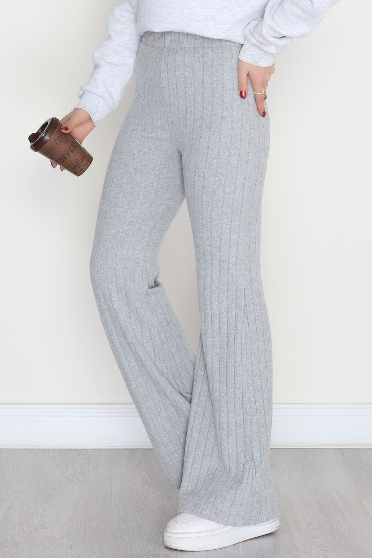 İnterlok Fitilli İspanyol Alt Gri - 90978.1748.