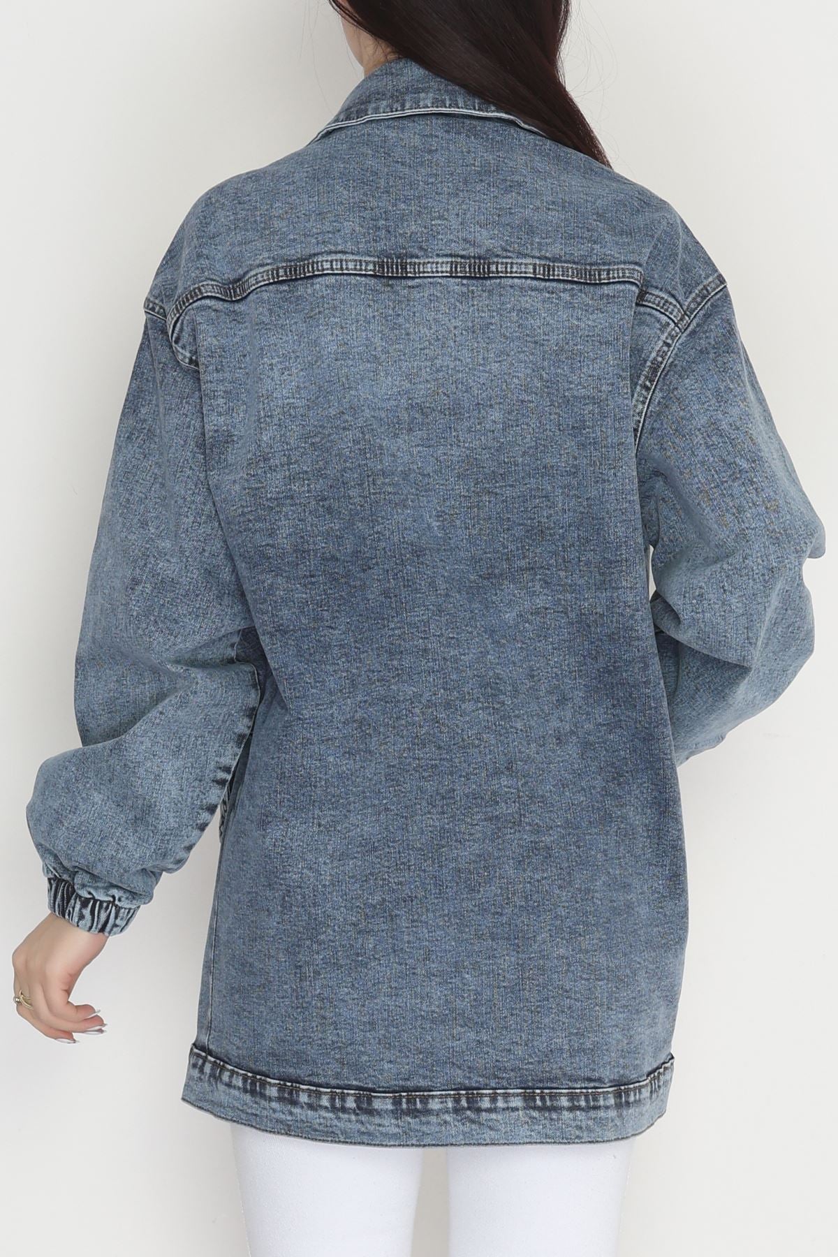 Körüklü Cep Kot Ceket  Koyumavi4 - 20464.1778.