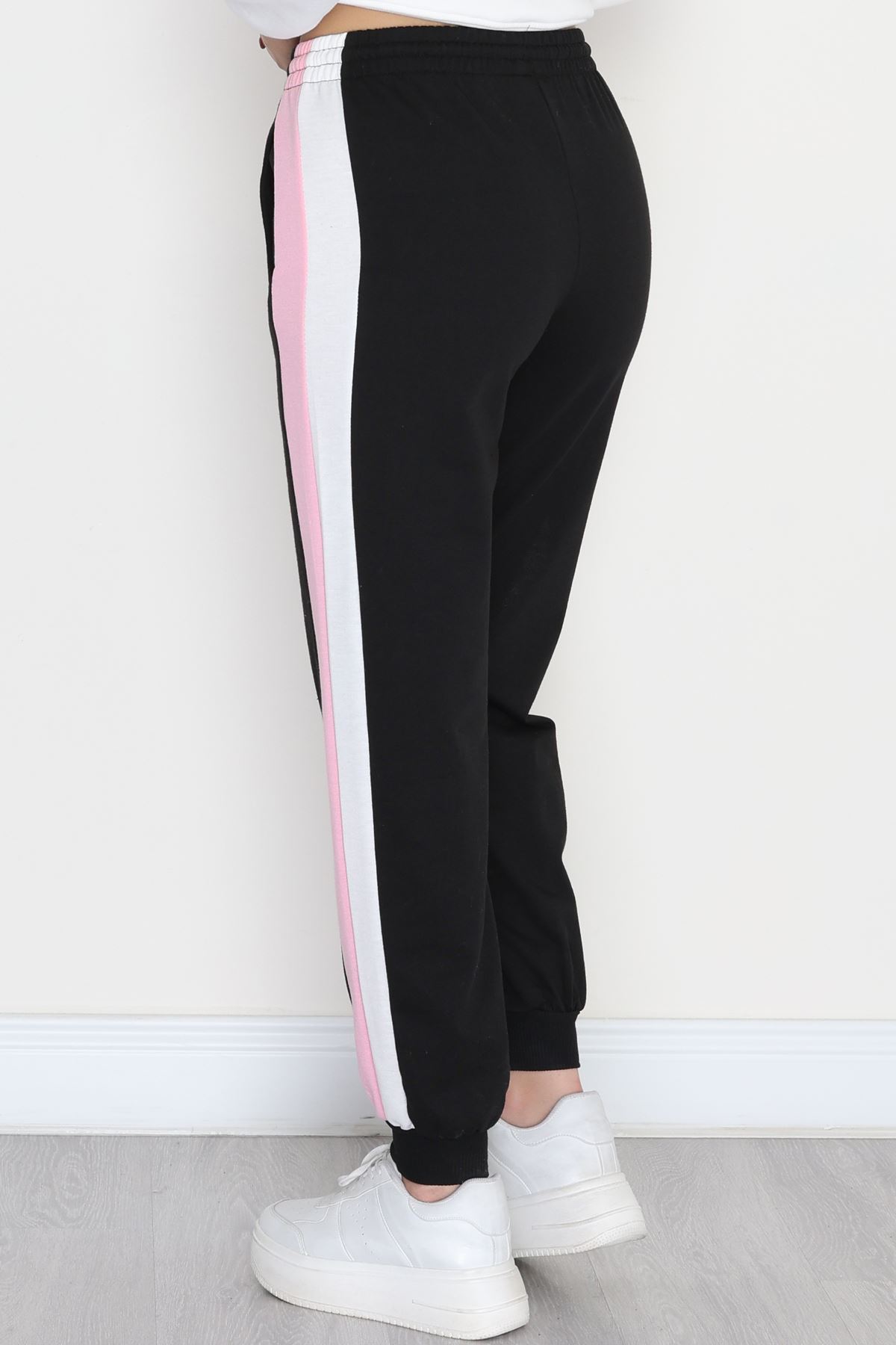 Paça Lastikli Eşofman Altı Siyahpudra - 41849.1005.