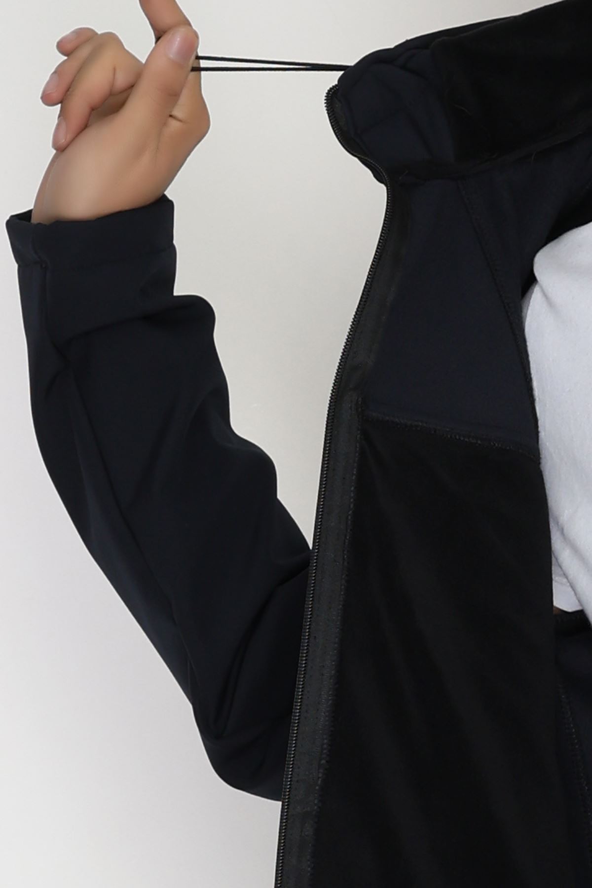 Softshell Su Geçirmez Erkek Mont Lacivert - 42623.2014.