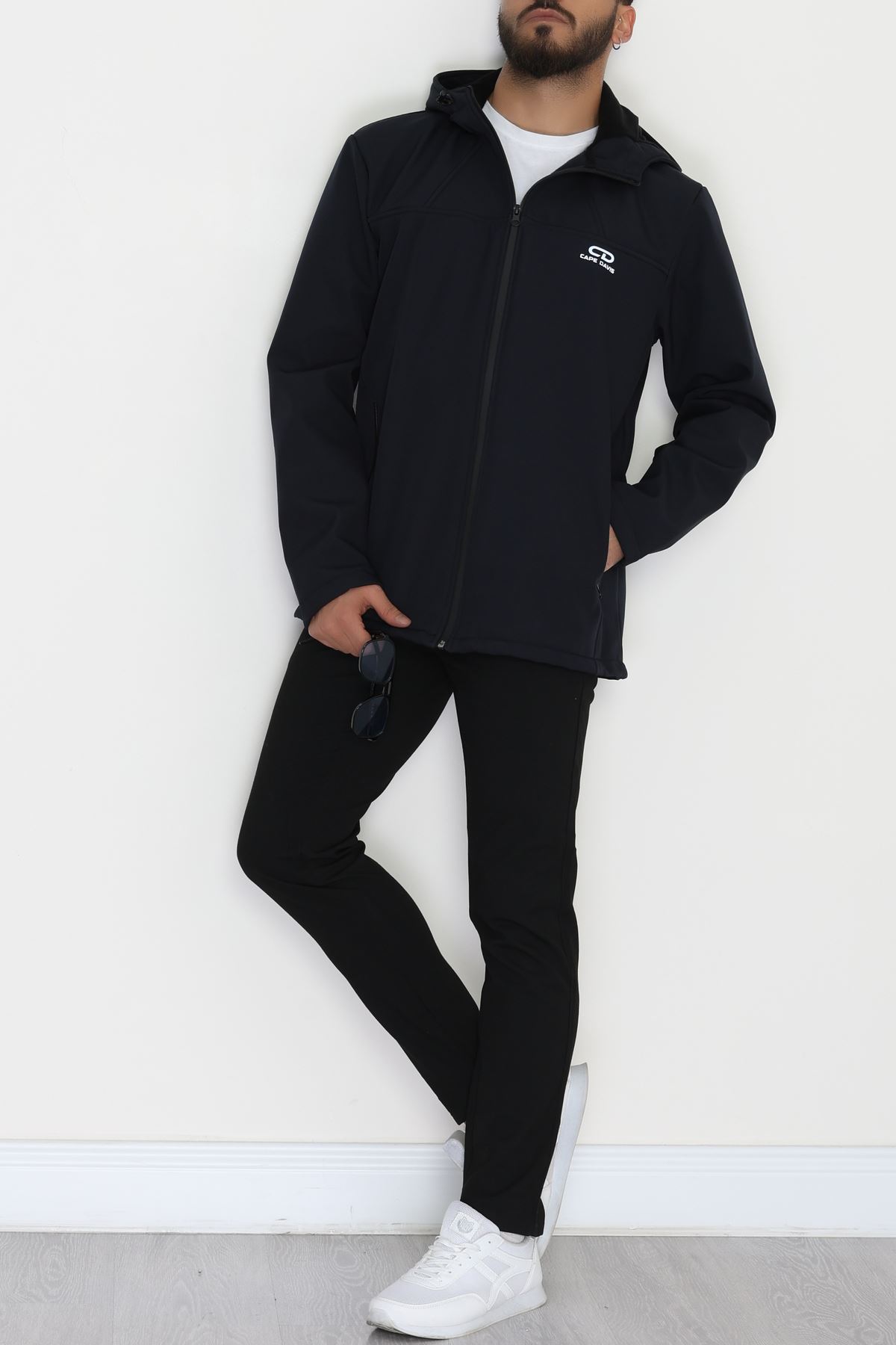 Softshell Su Geçirmez Erkek Mont Lacivert - 42623.2014.