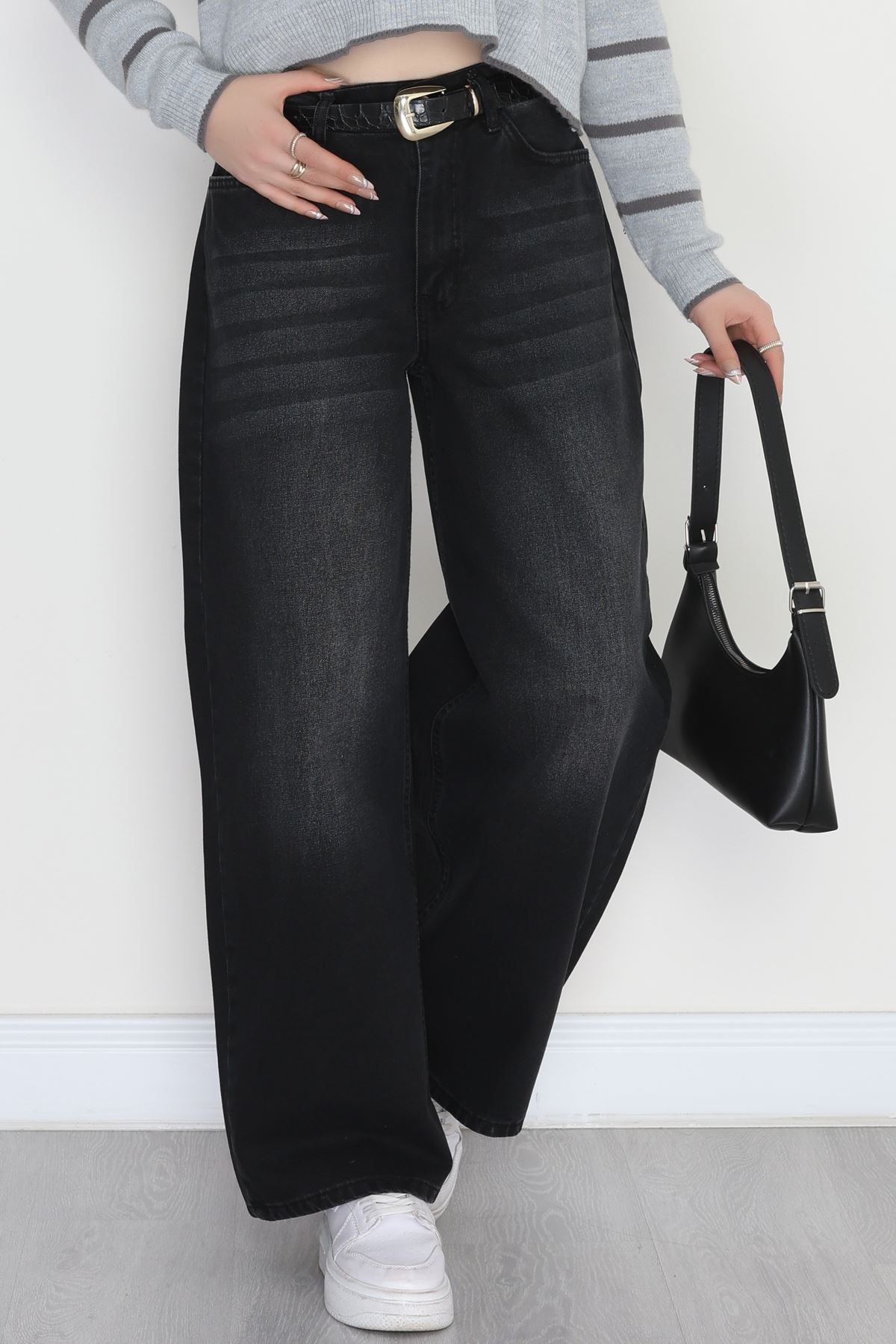 Bol Paça Kot Pantolon Koyufüme - 31589.1904.