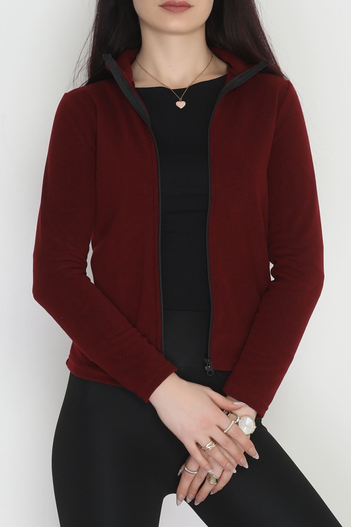 Polar Ceket Bordo - 52032.053.