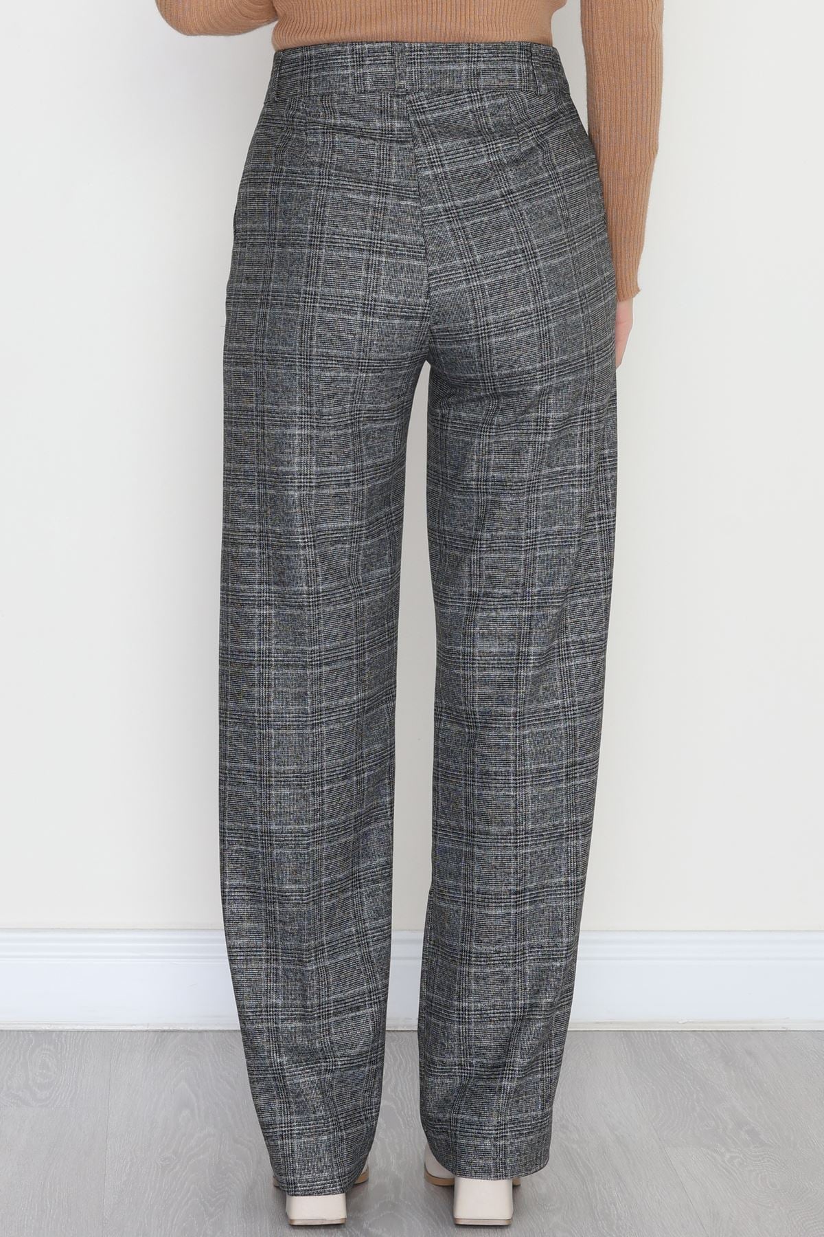 Poliviskon Cepli Bol Paça Pantolon Gri - 51029.1920.