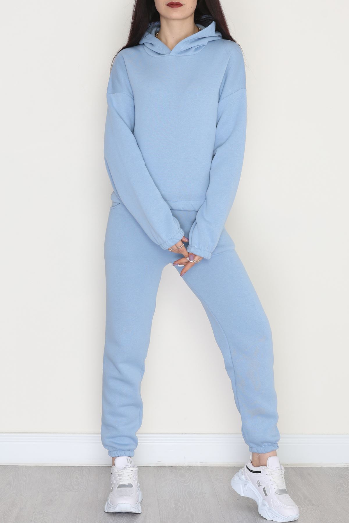 3 İplik Şardonlu Eşofman Takımı Bebemavi - 52049.1878.