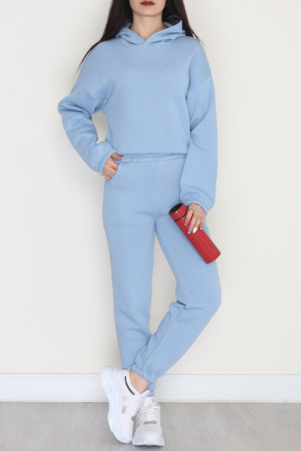 3 İplik Şardonlu Eşofman Takımı Bebemavi - 52049.1878.