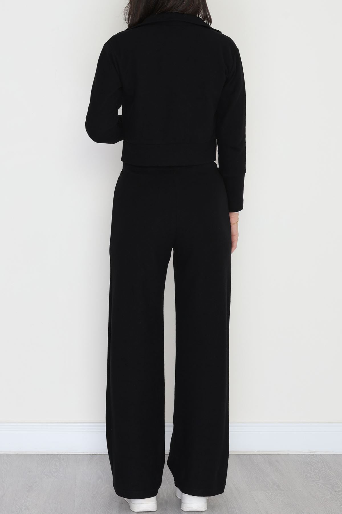 Çift Fermuarlı Selanik İkili Takım Siyah - 42640.1567.