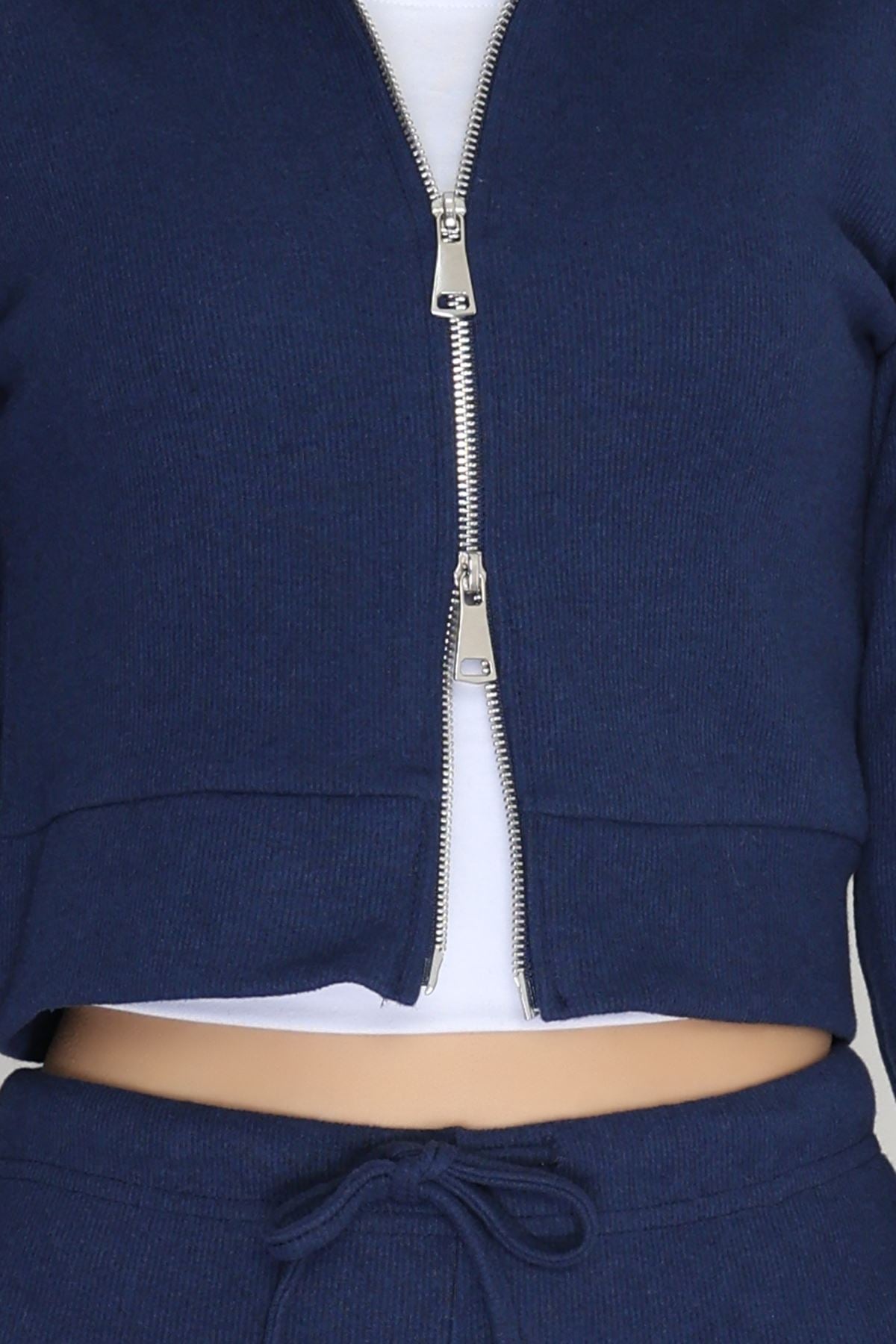 Çift Fermuarlı Selanik İkili Takım Lacivert - 42640.1567.