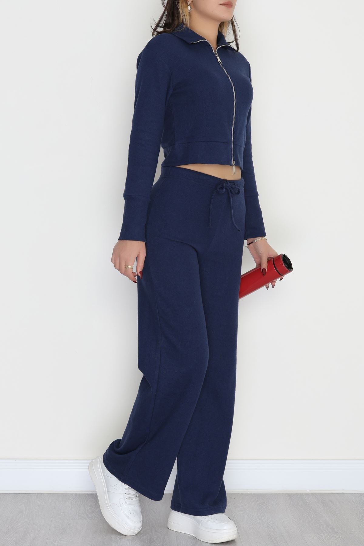 Çift Fermuarlı Selanik İkili Takım Lacivert - 42640.1567.