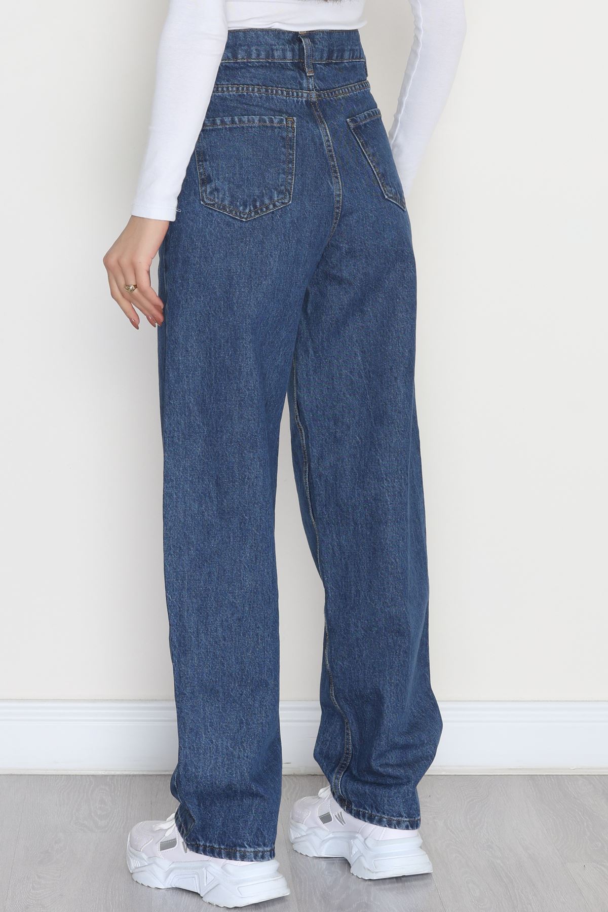 Baggy Kot Pantolon Mavi1 - 31536.2088.