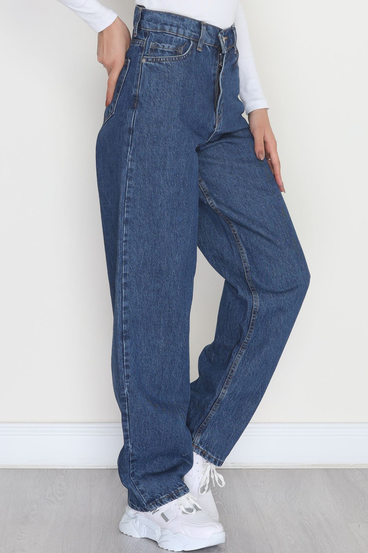 Baggy Kot Pantolon Mavi1 - 31536.2088.