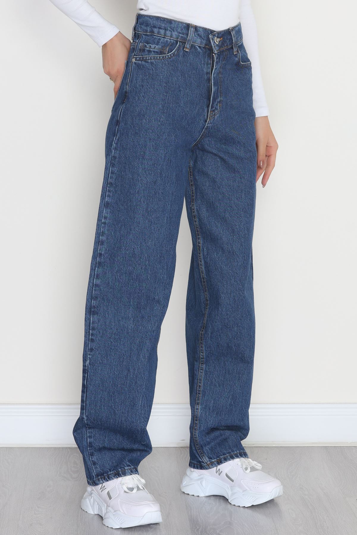 Baggy Kot Pantolon Mavi1 - 31536.2088.