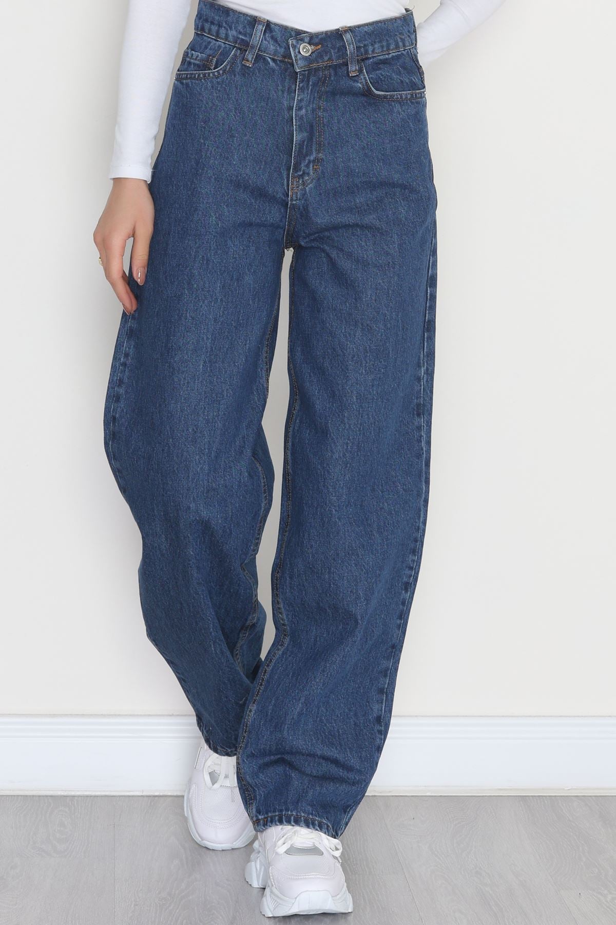 Baggy Kot Pantolon Mavi1 - 31536.2088.