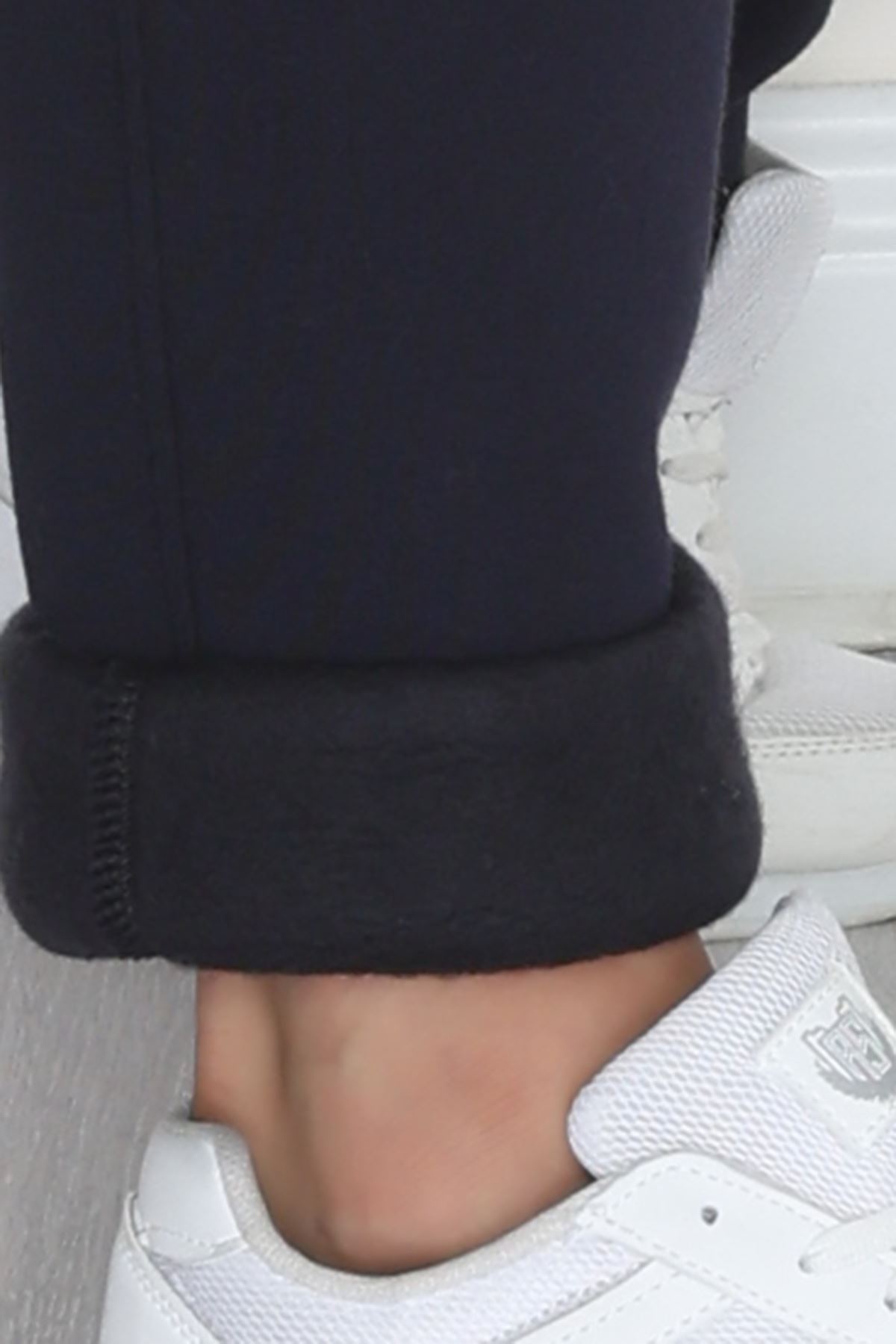 3 İplik Şardonlu Erkek Eşofman Altı Lacivert - 42626.1937.