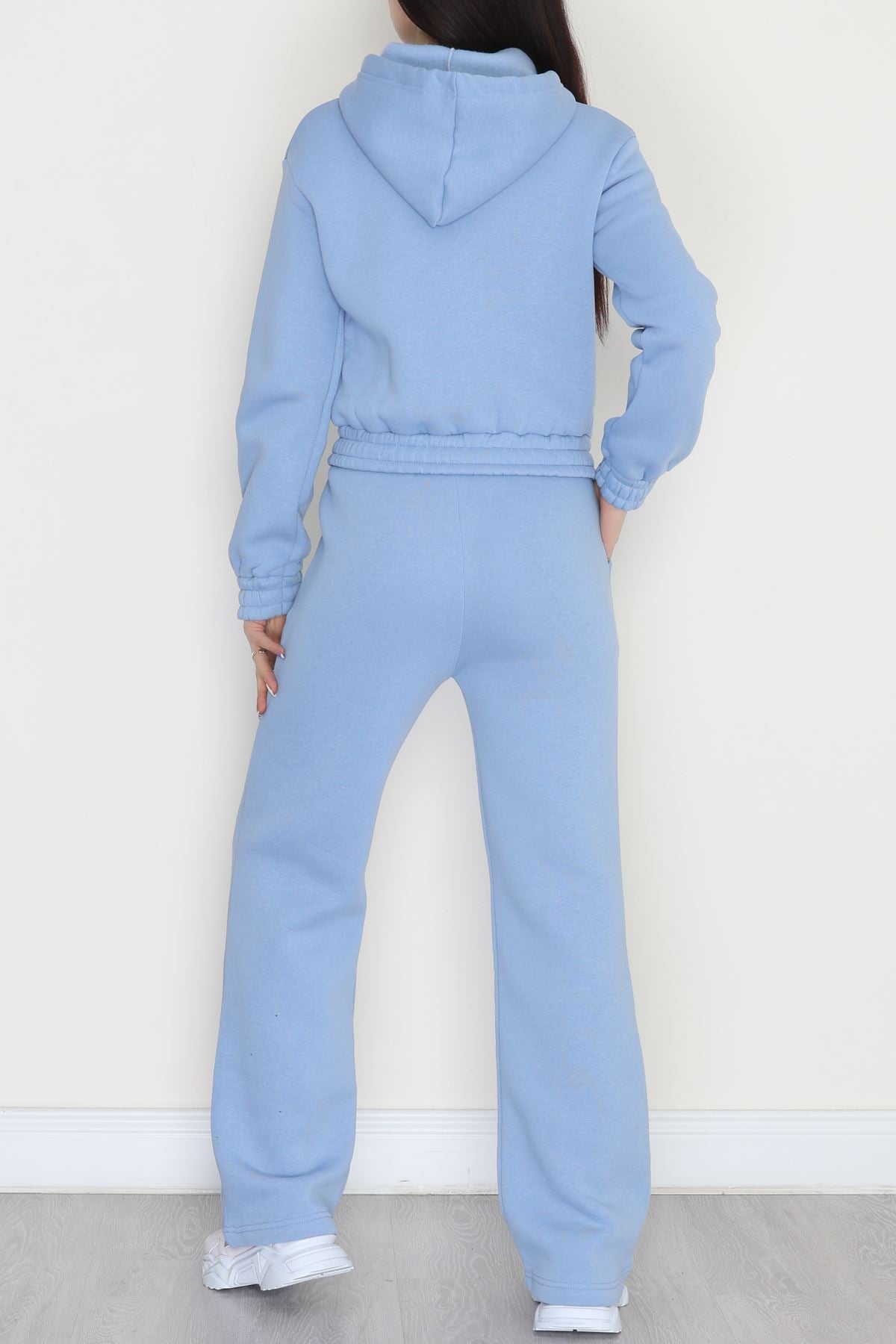 3 İplik Crop Palazzo Eşofman Takımı Bebemavi - 50914.1878.