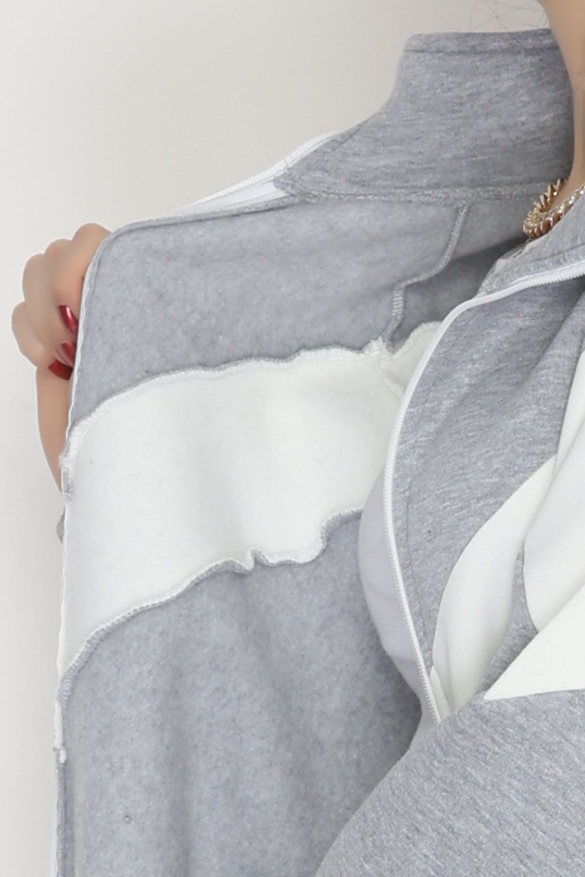 3 İplik Kompakt Fermuarlı Eşofman Takım Griekru - 42523.1878.