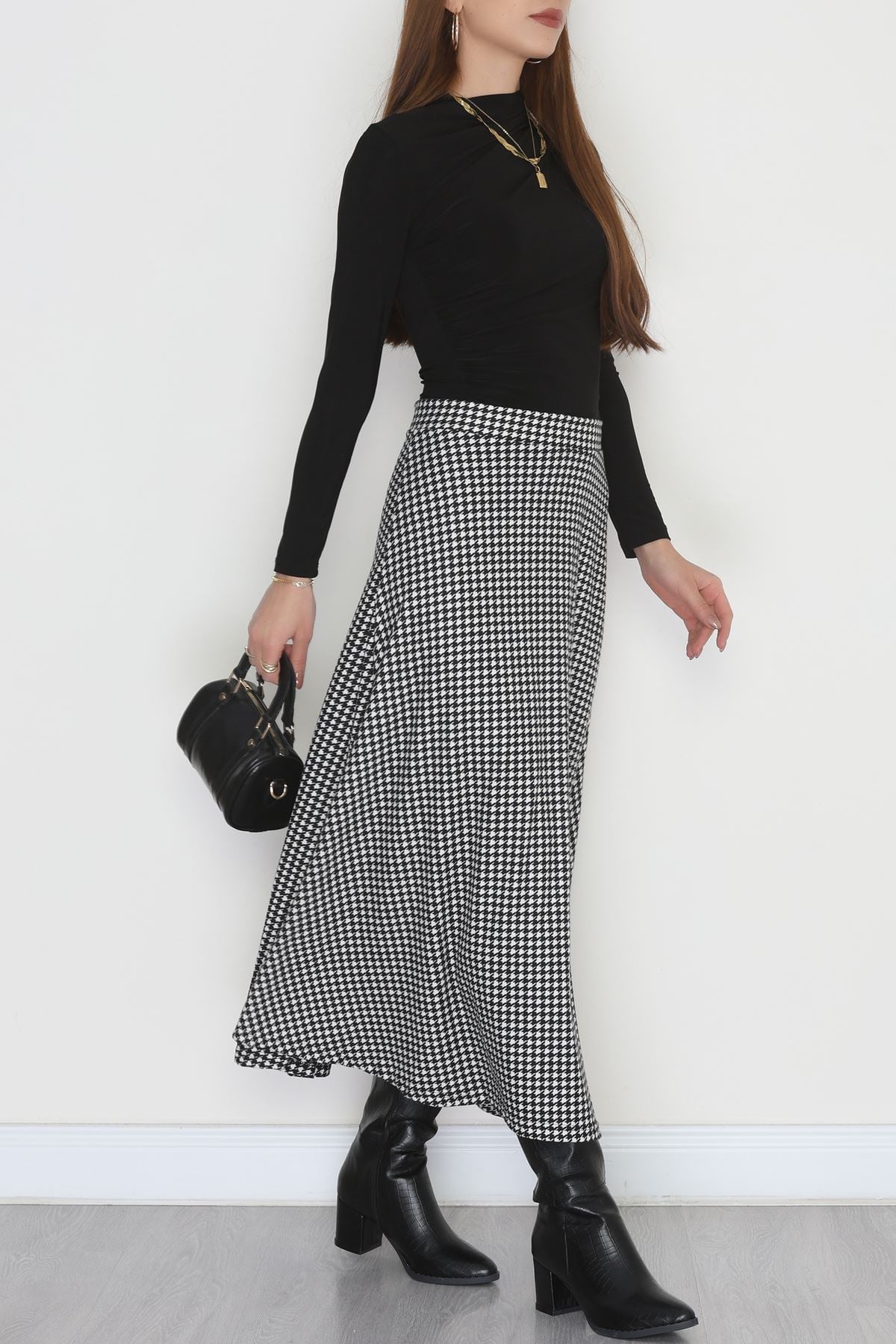 Süet Mevlana Etek Kazayağı - 51060.1355.