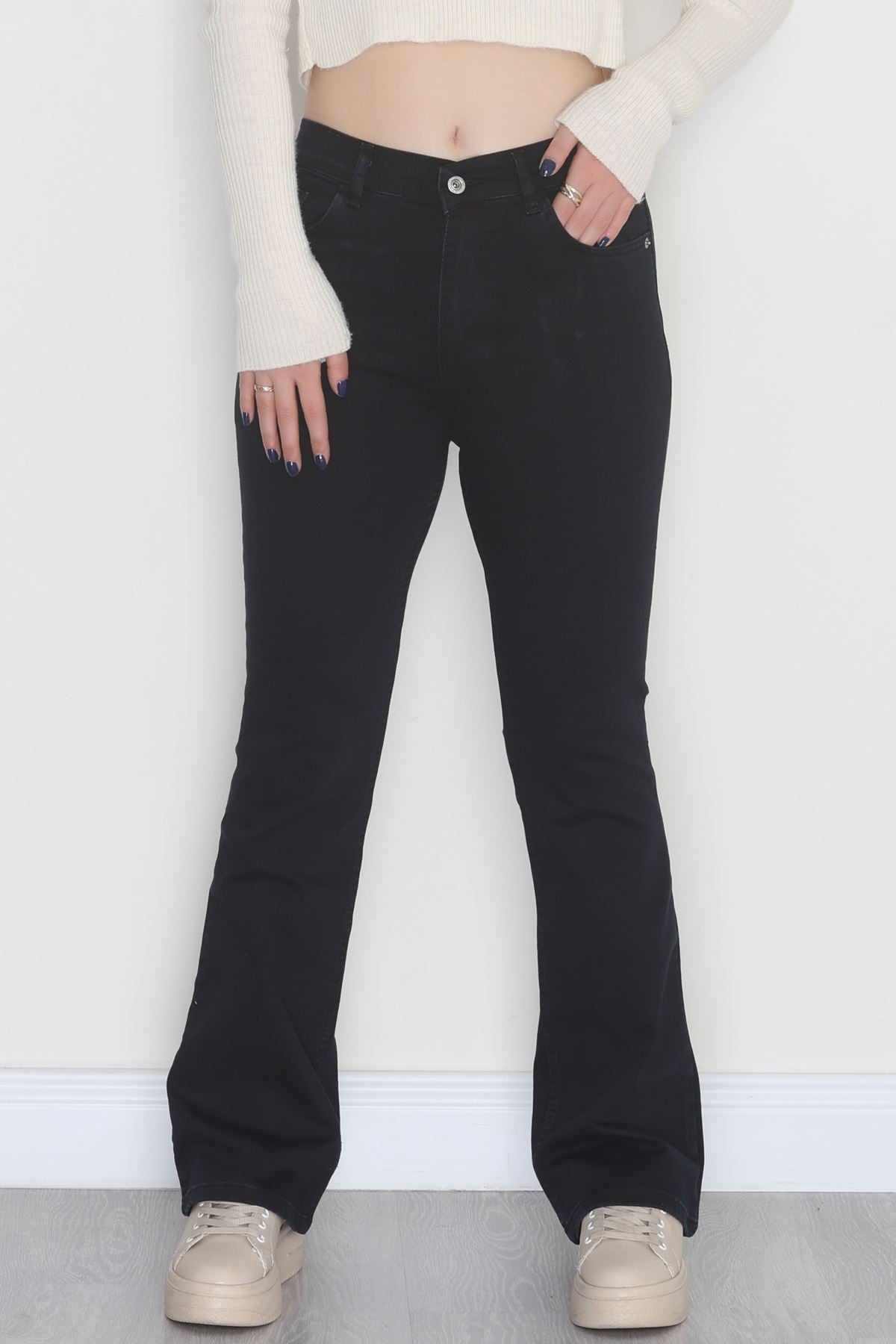 İspanyol Kot Pantolon Lacivert - 31397.2088.