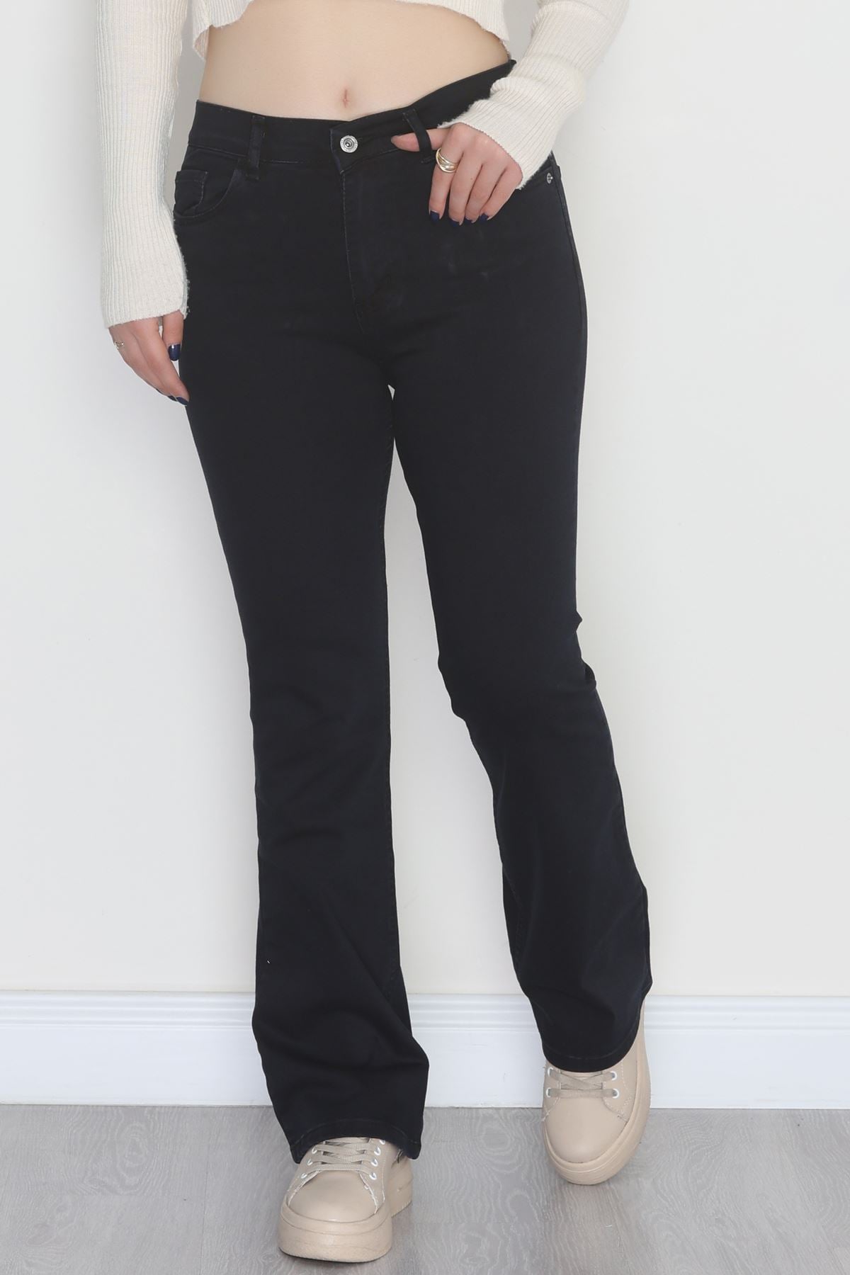 İspanyol Kot Pantolon Lacivert - 31397.2088.