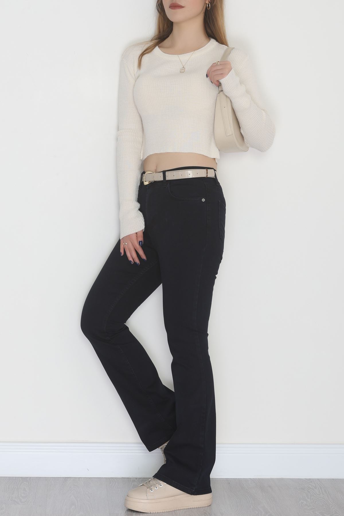 İspanyol Kot Pantolon Lacivert - 31397.2088.