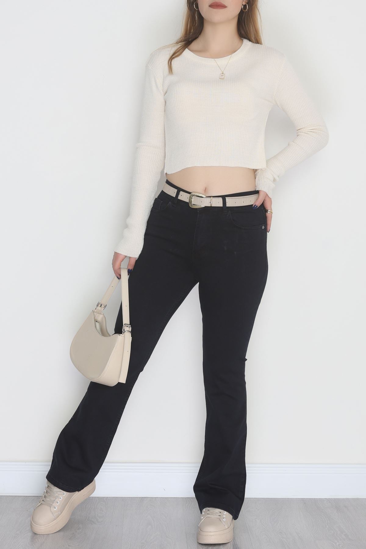 İspanyol Kot Pantolon Lacivert - 31397.2088.