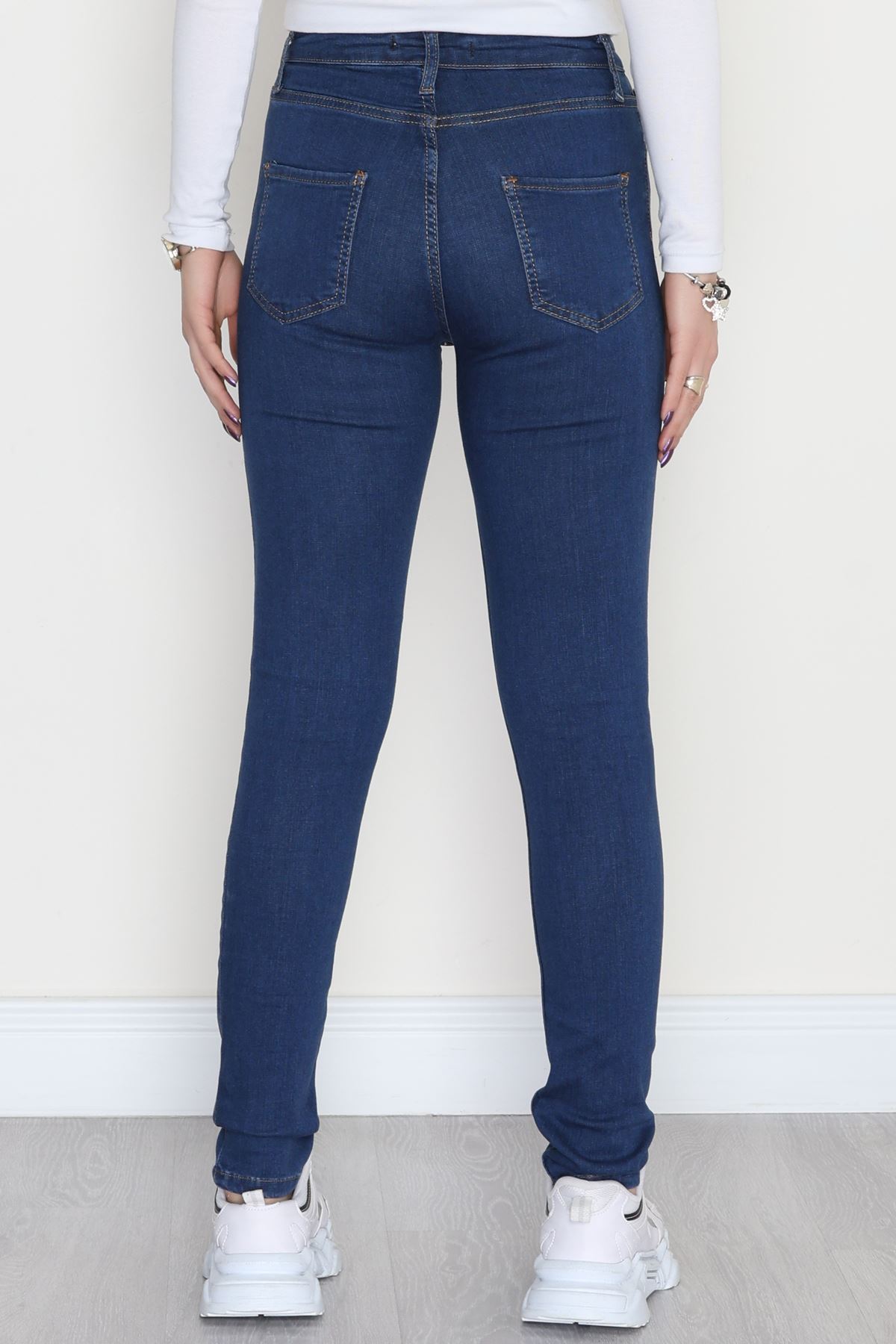 Dar Paça Kot Pantolon Mavi - 42683.1836.