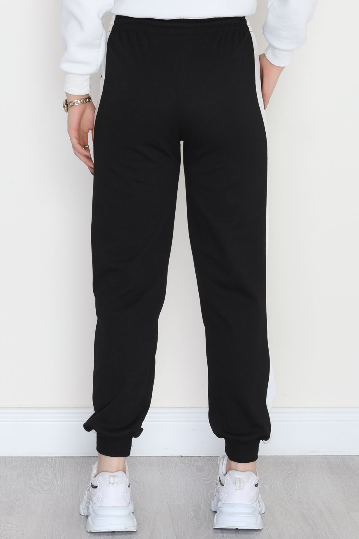 Paça Lastikli Eşofman Altı Siyahleo - 41849.1005.