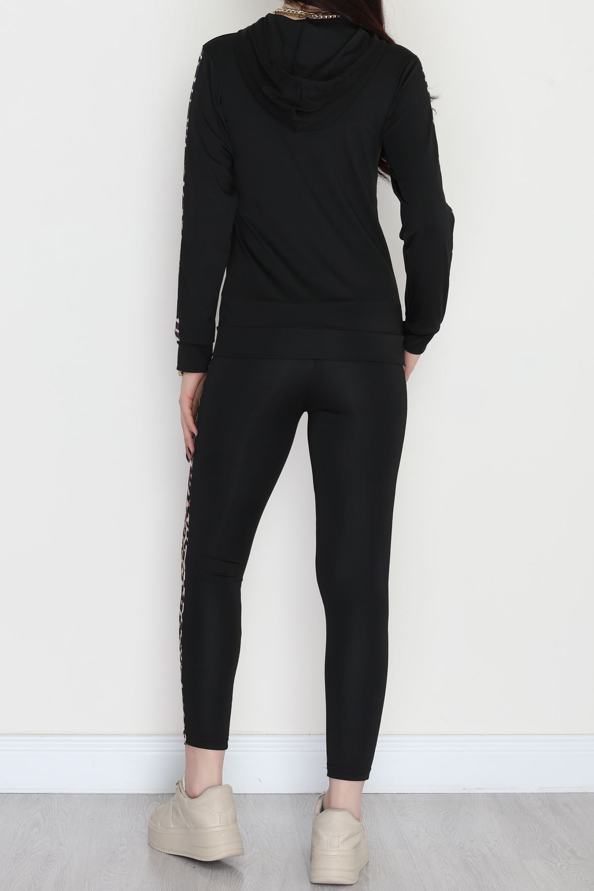 Şeritli Dalgıç Takım Siyah - 52013.1005.