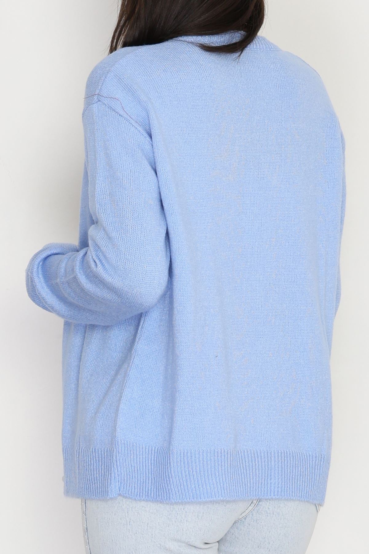 Fiyonk Detay Triko Hırka Bebemavi - 2396.1247.