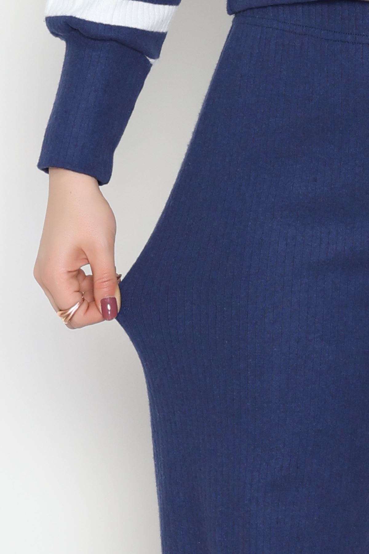 Kapşonlu Raporlu İnterlok İkili Takım Lacibeyaz - 42742.1567.