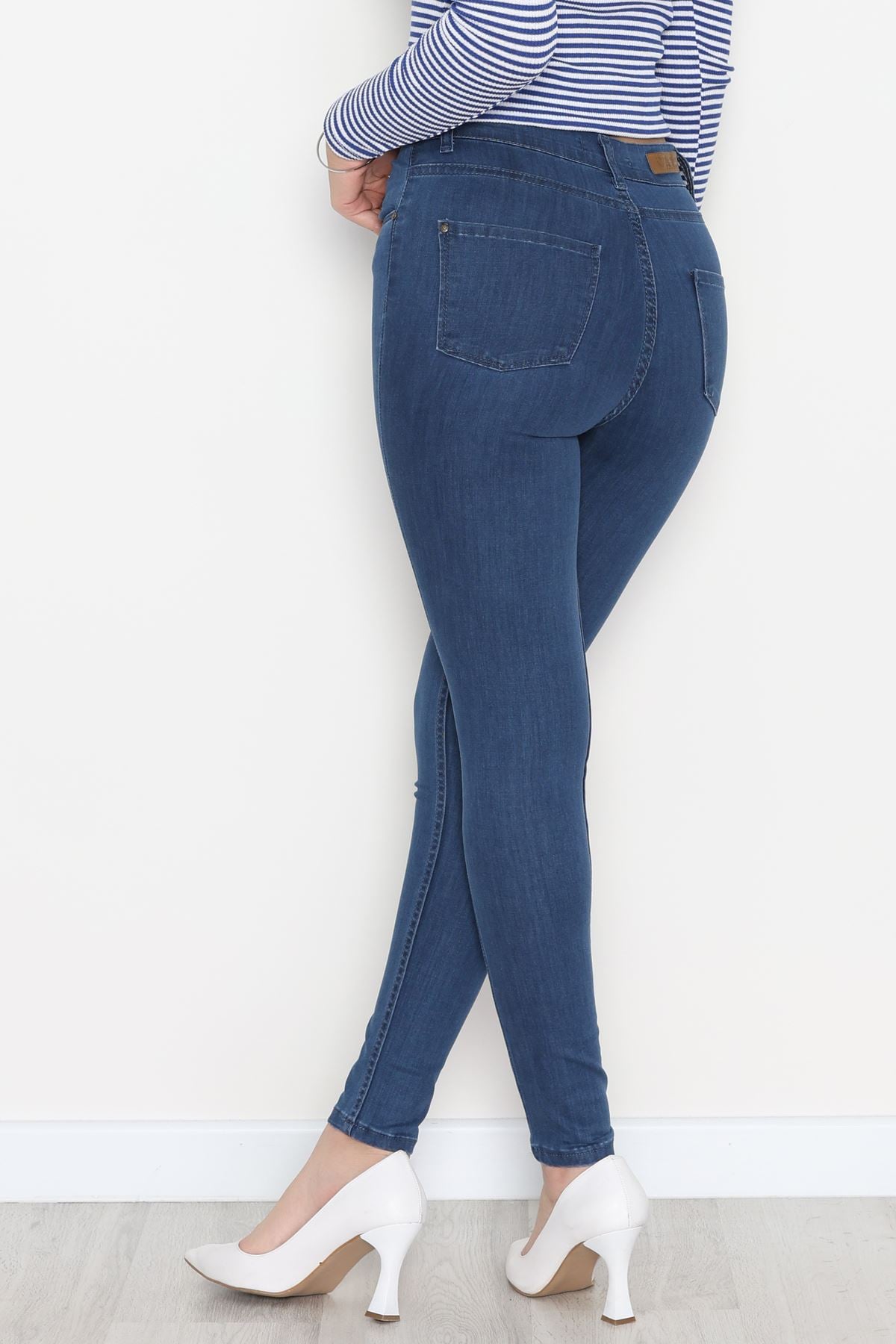 Dar Paça Kot Pantolon Mavi2 - 31593.2112.