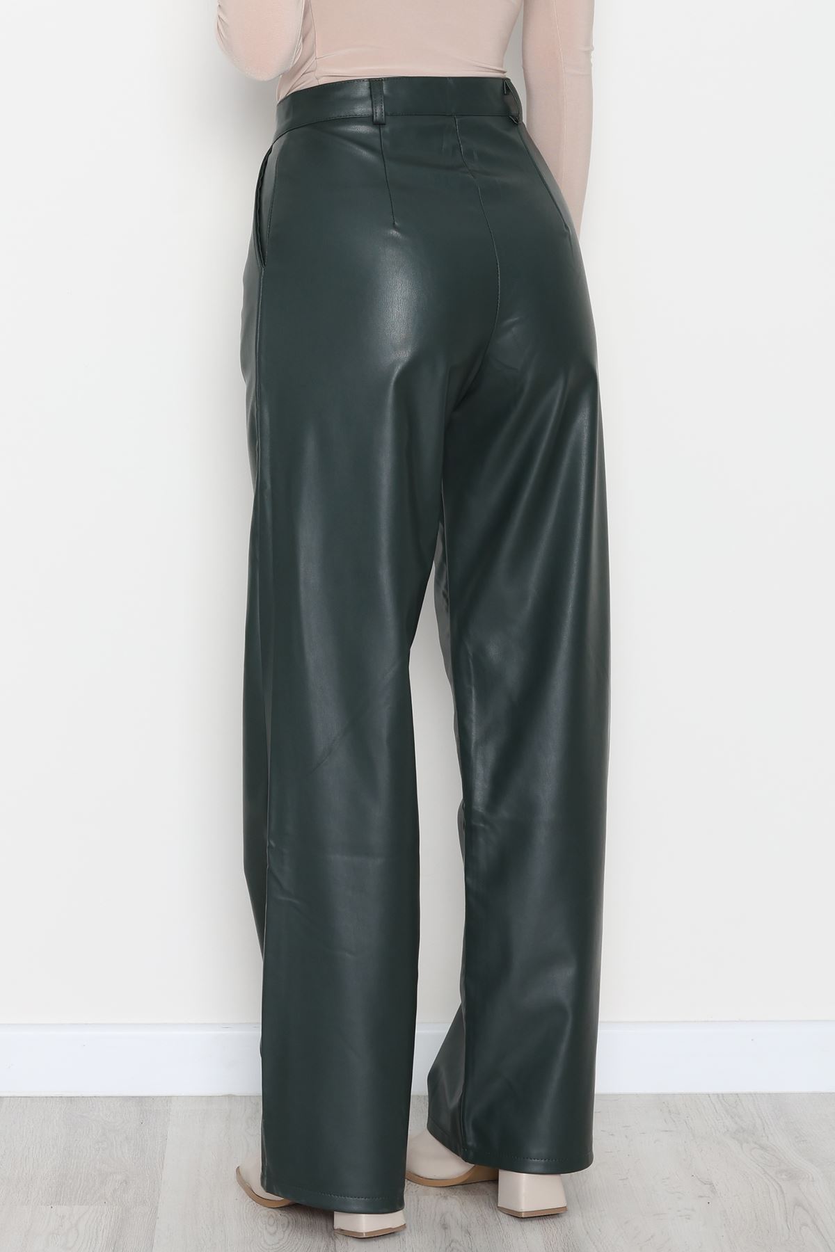 Palazzo Deri Pantolon Zümrüt - 51208.1779.