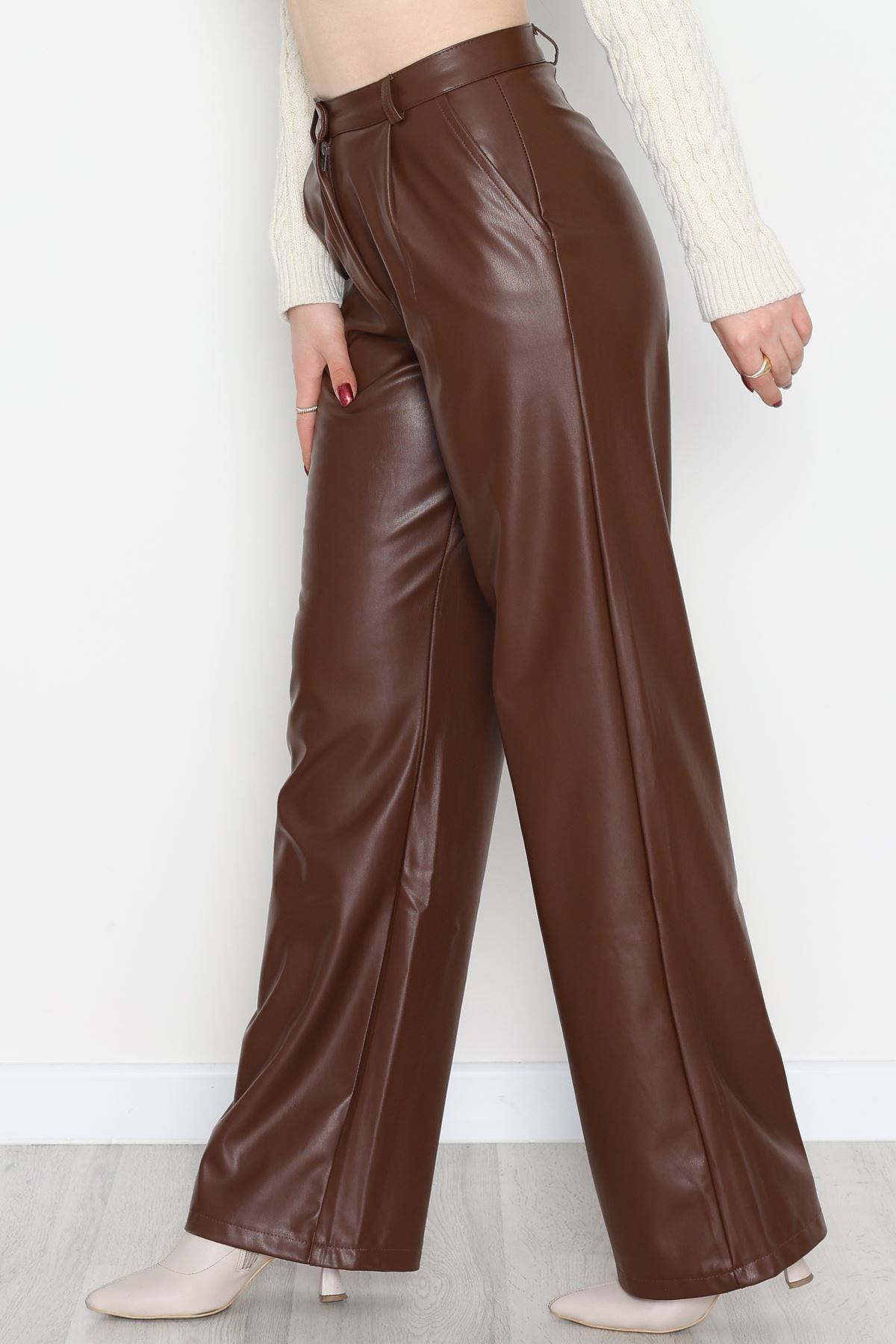 Palazzo Deri Pantolon Kahve - 51208.1779.