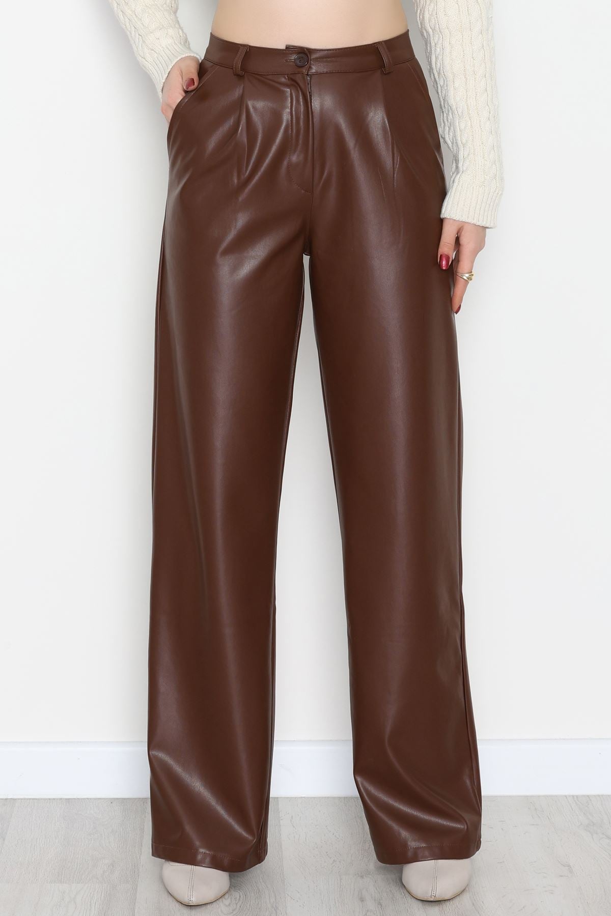 Palazzo Deri Pantolon Kahve - 51208.1779.