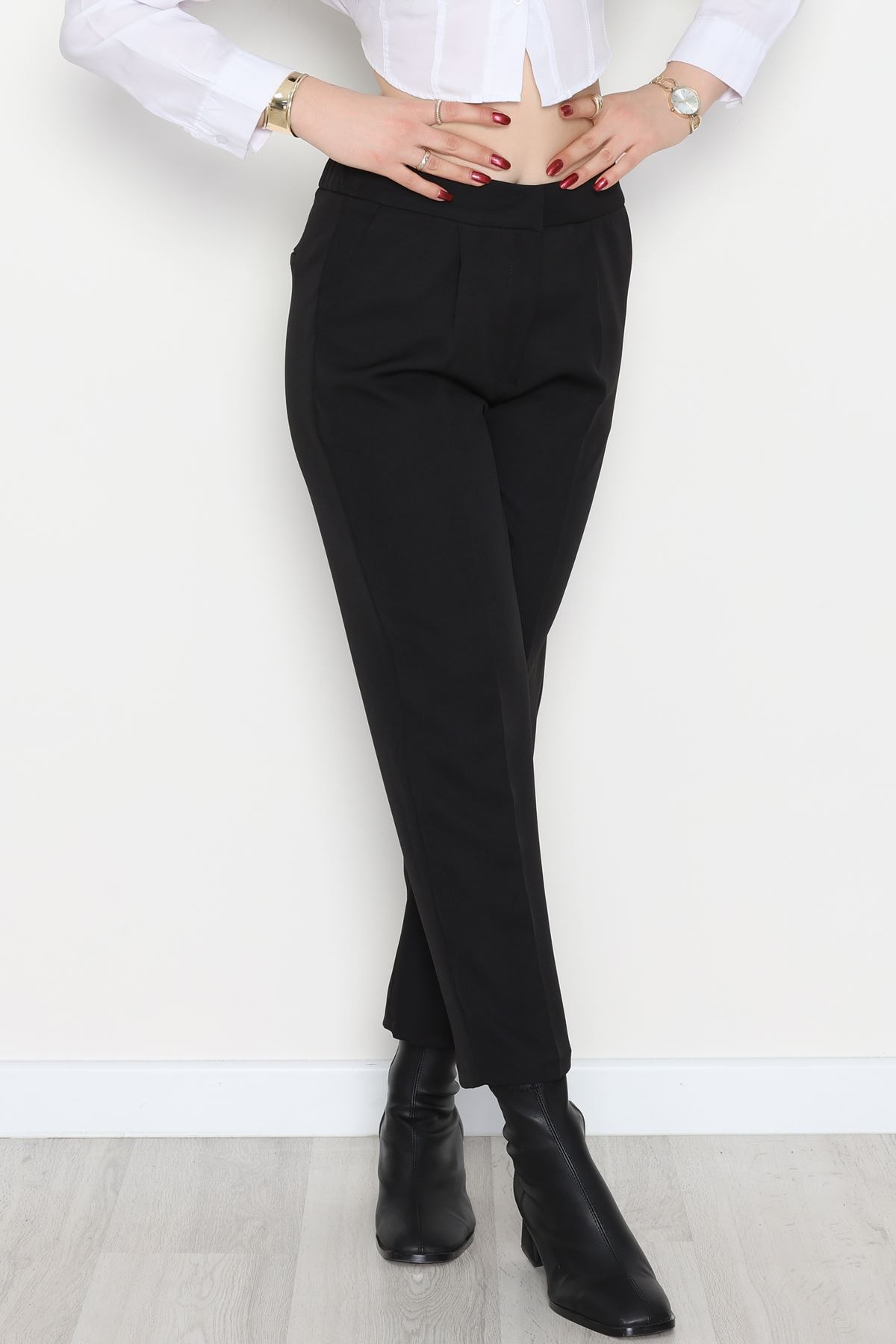 Dabıl Kumaş Pantolon Siyah - 52001.2116.