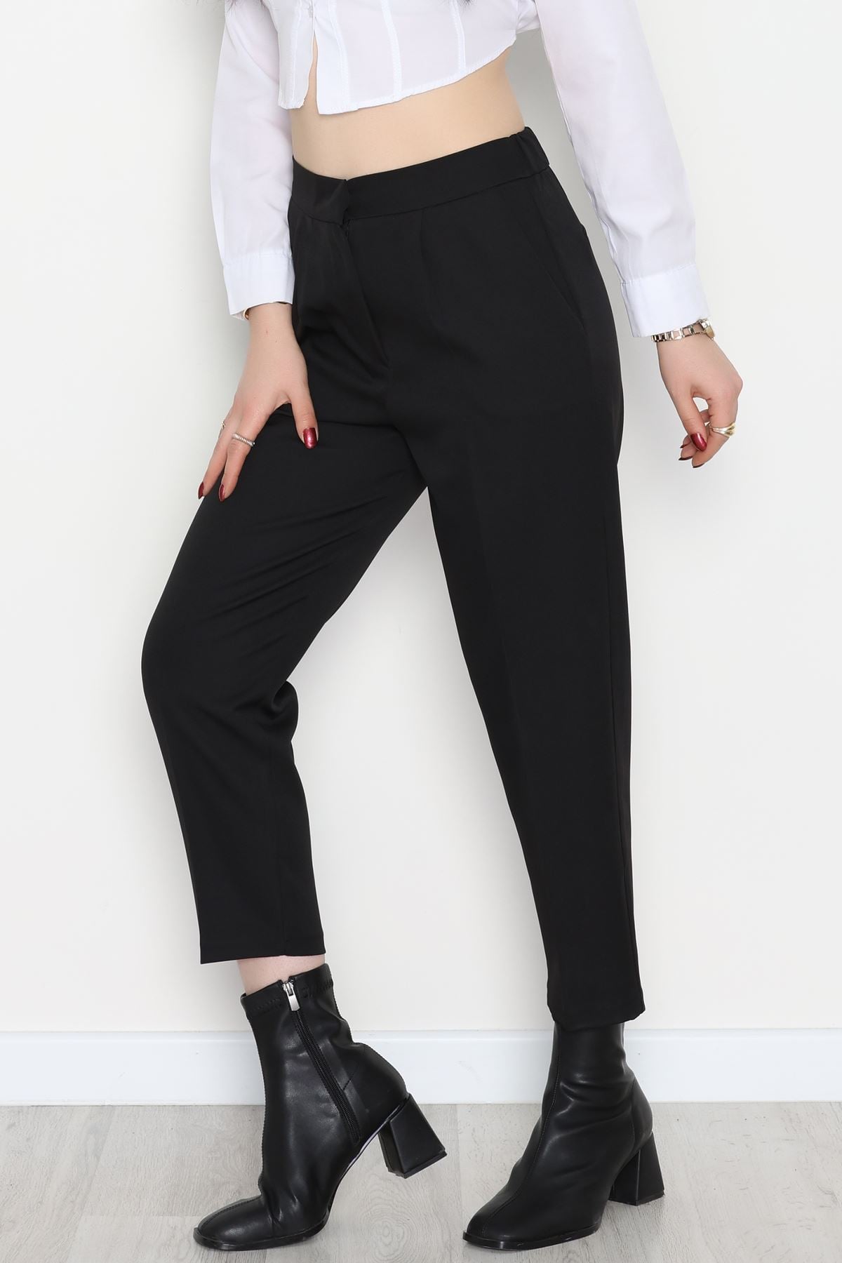 Dabıl Kumaş Pantolon Siyah - 52001.2116.