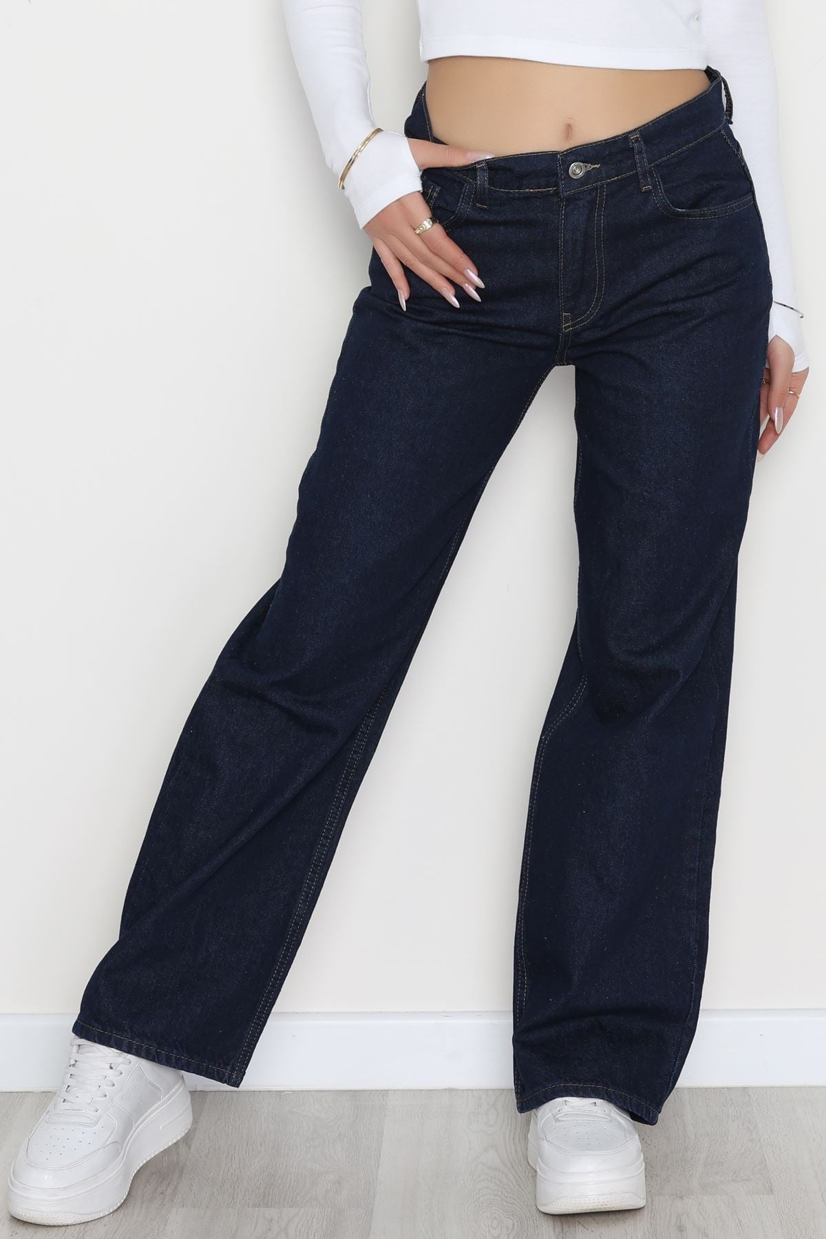 Palazzo Kot Pantolon Lacivert - 31554.2088.