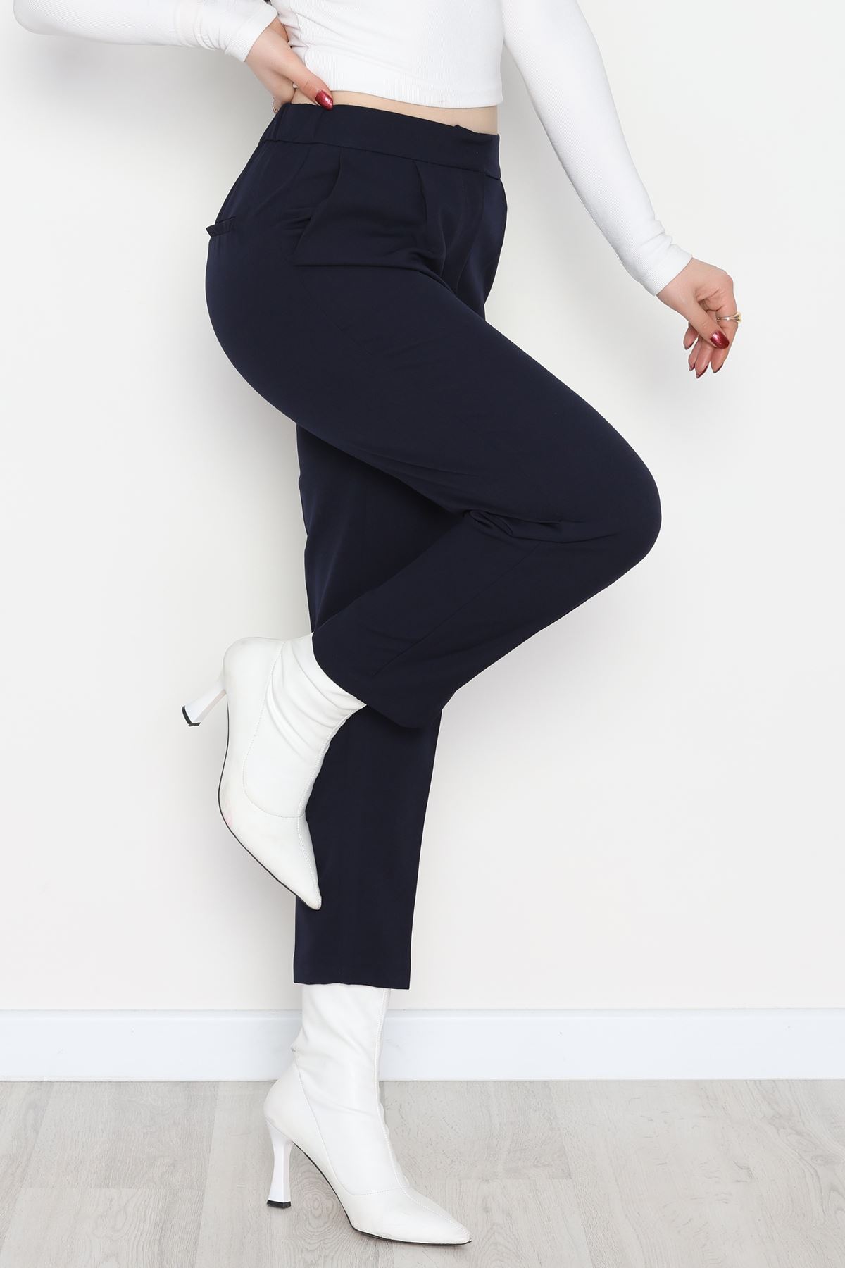 Dabıl Kumaş Pantolon Lacivert1 - 52001.2116.