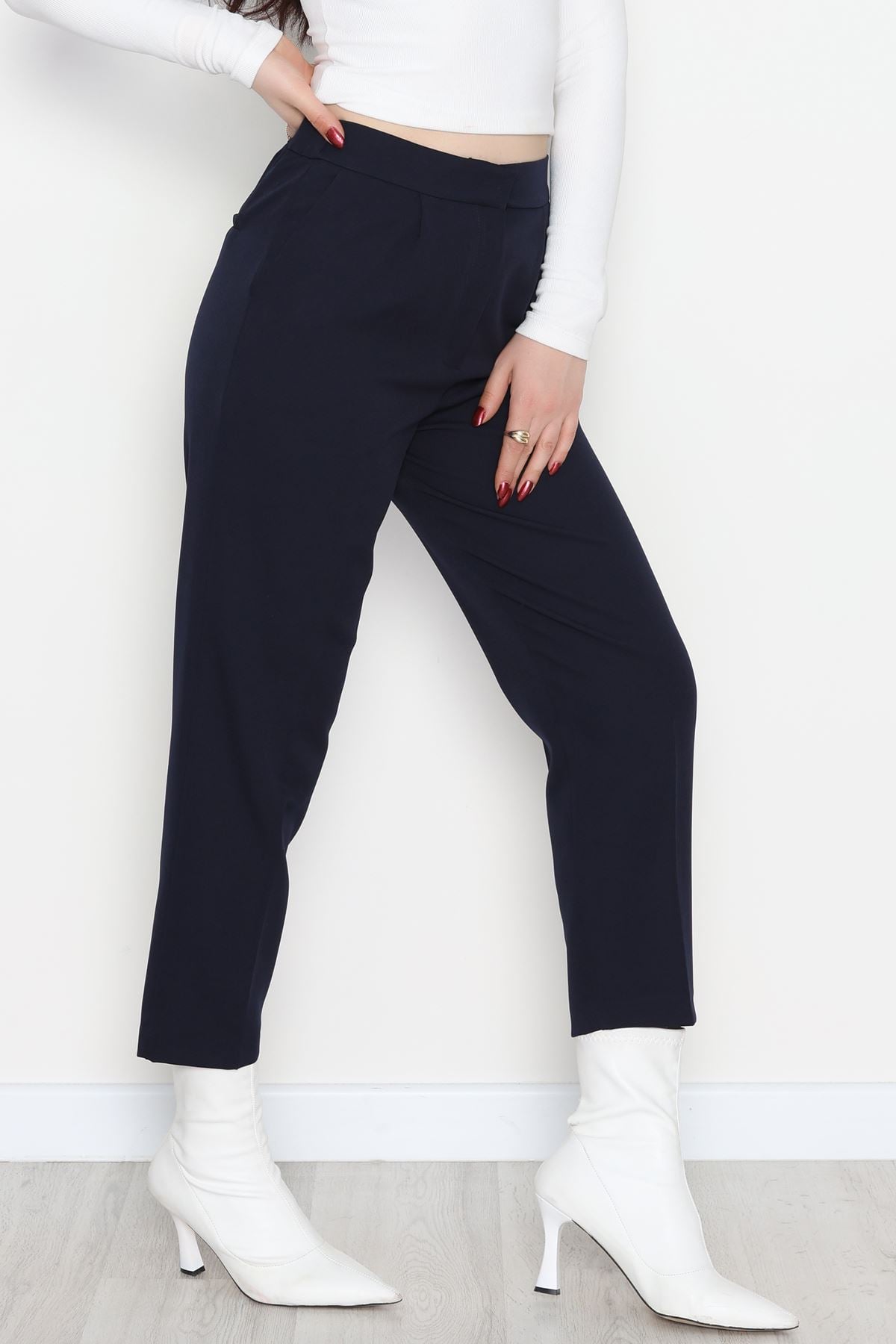 Dabıl Kumaş Pantolon Lacivert1 - 52001.2116.