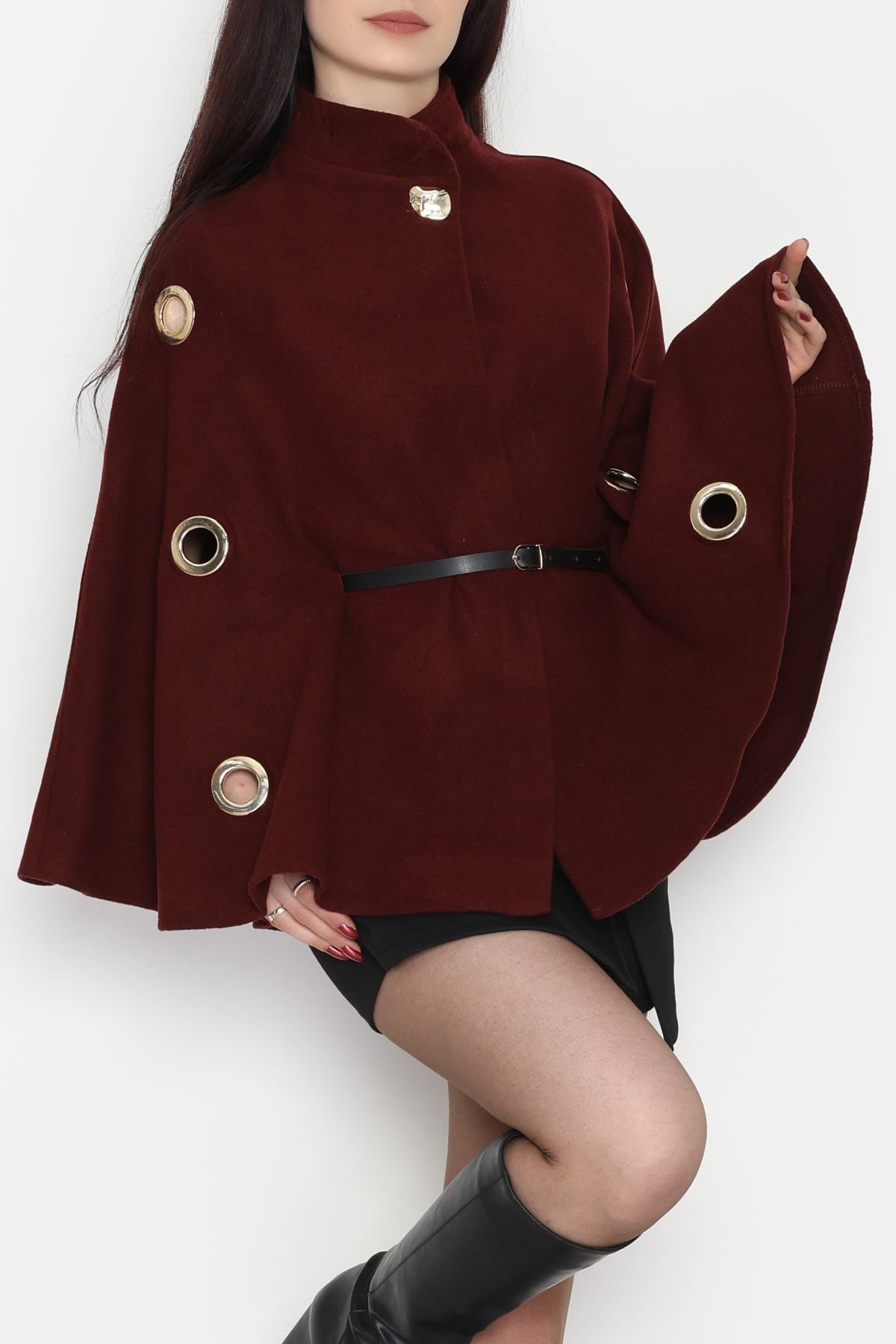 Kemerli Panço Bordo - 4123.1247.