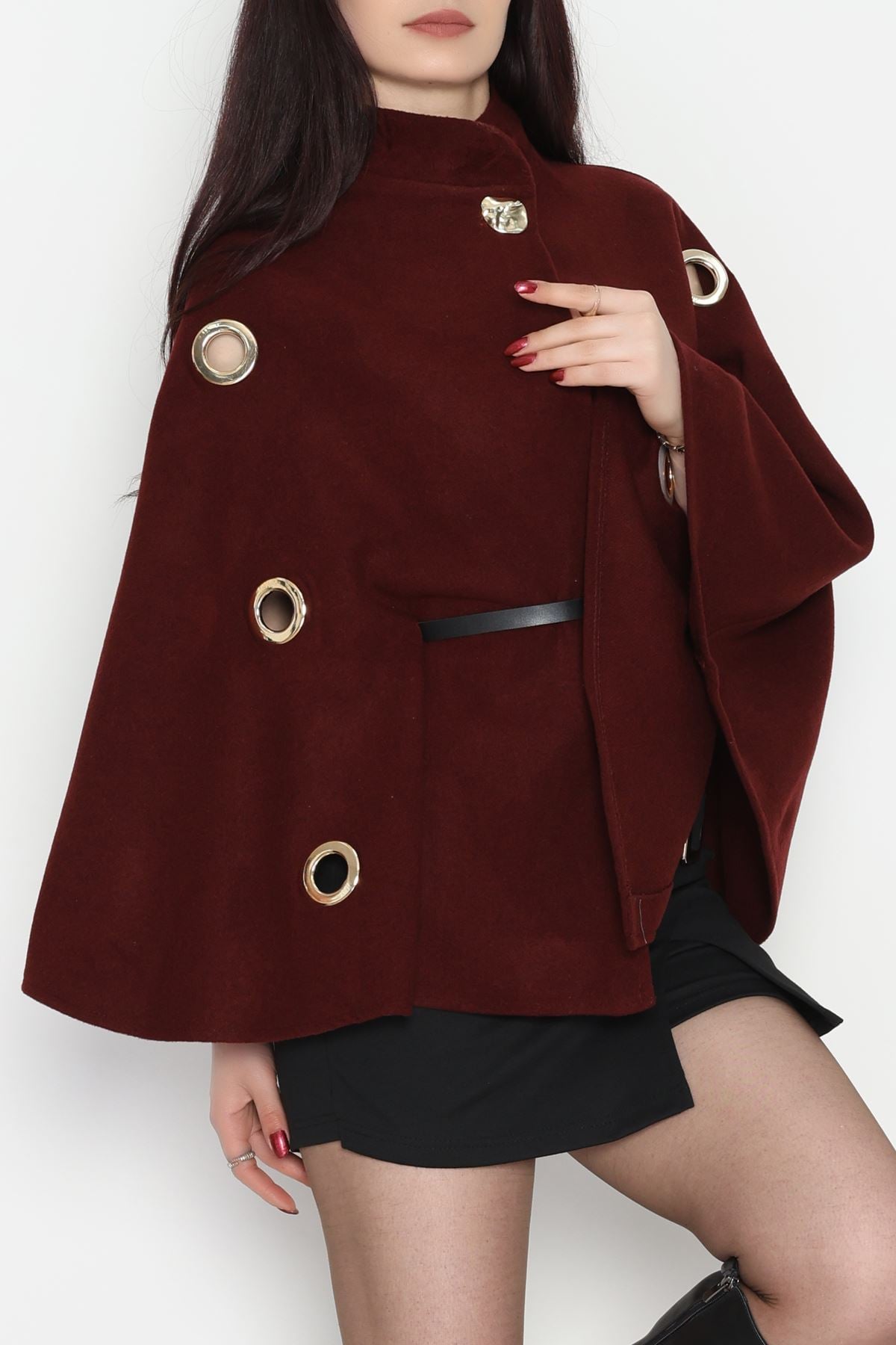 Kemerli Panço Bordo - 4123.1247.