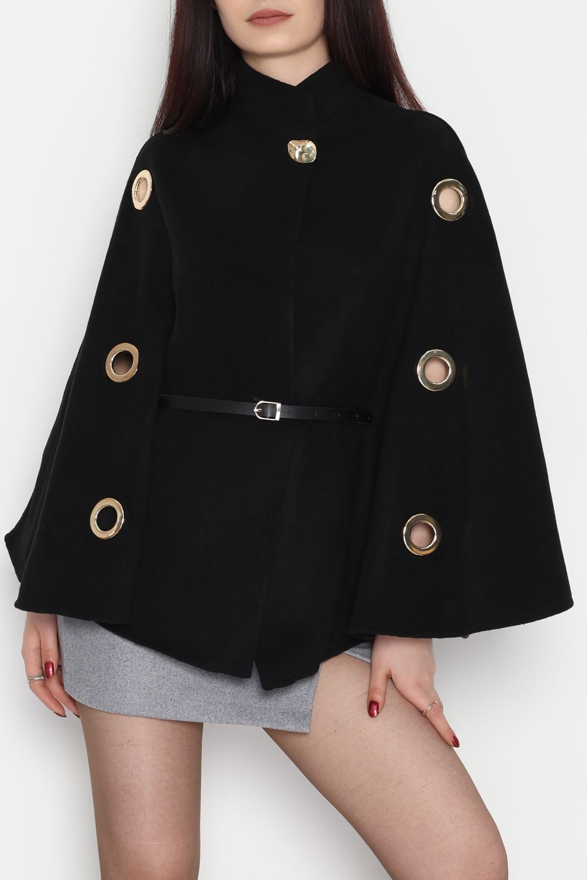 Kemerli Panço Siyah - 4123.1247.