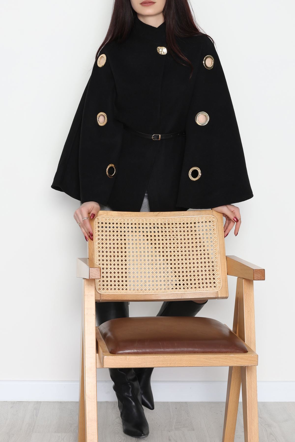 Kemerli Panço Siyah - 4123.1247.