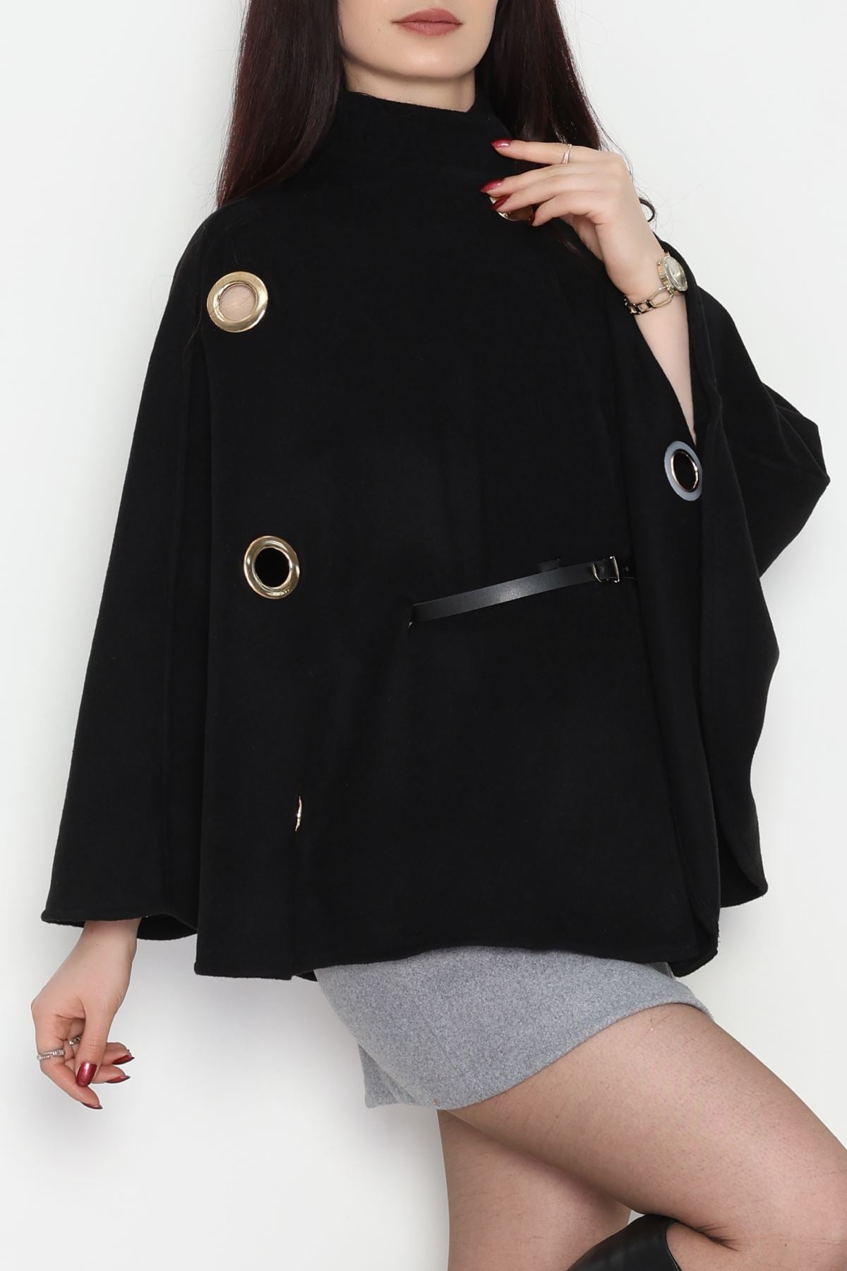 Kemerli Panço Siyah - 4123.1247.