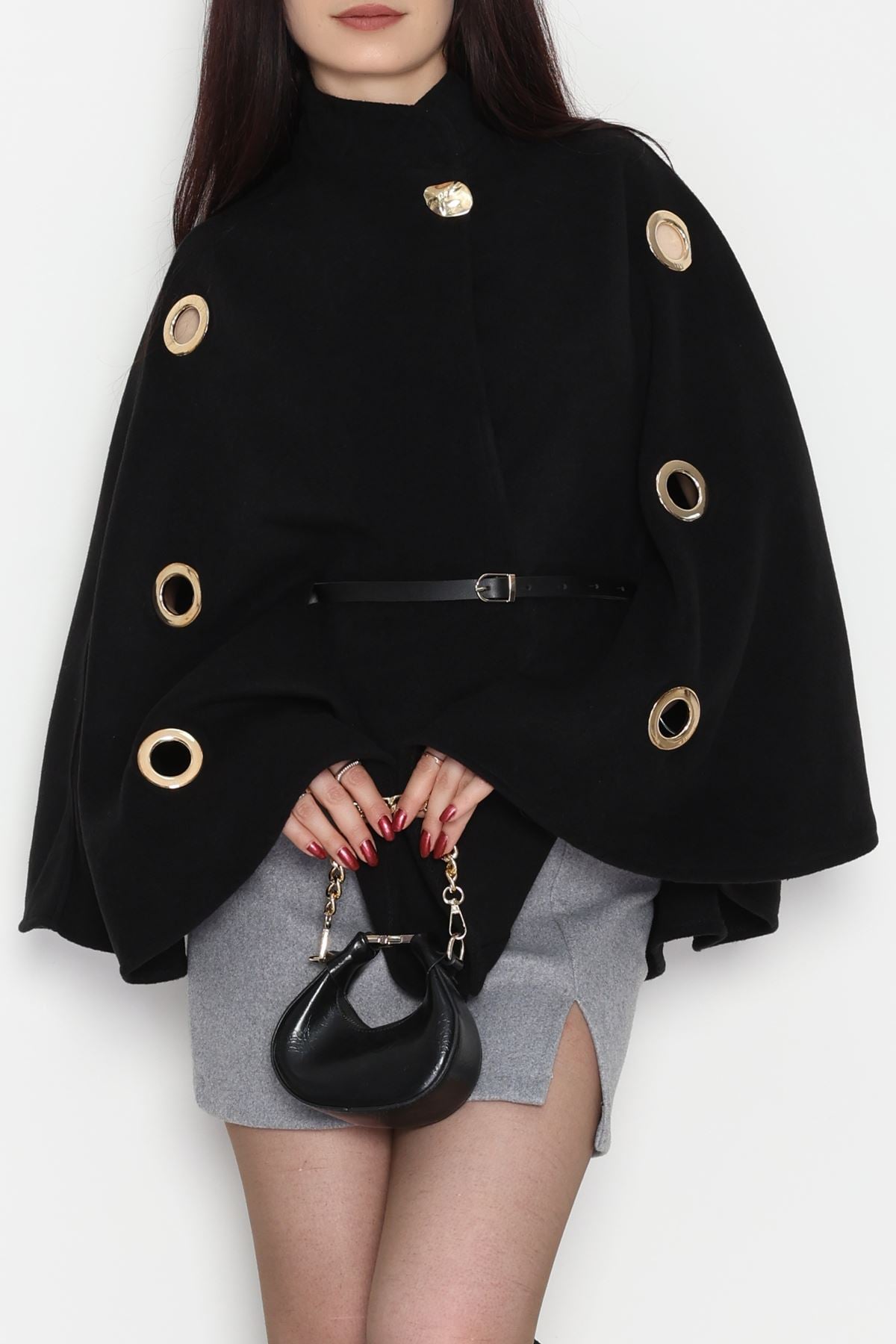 Kemerli Panço Siyah - 4123.1247.