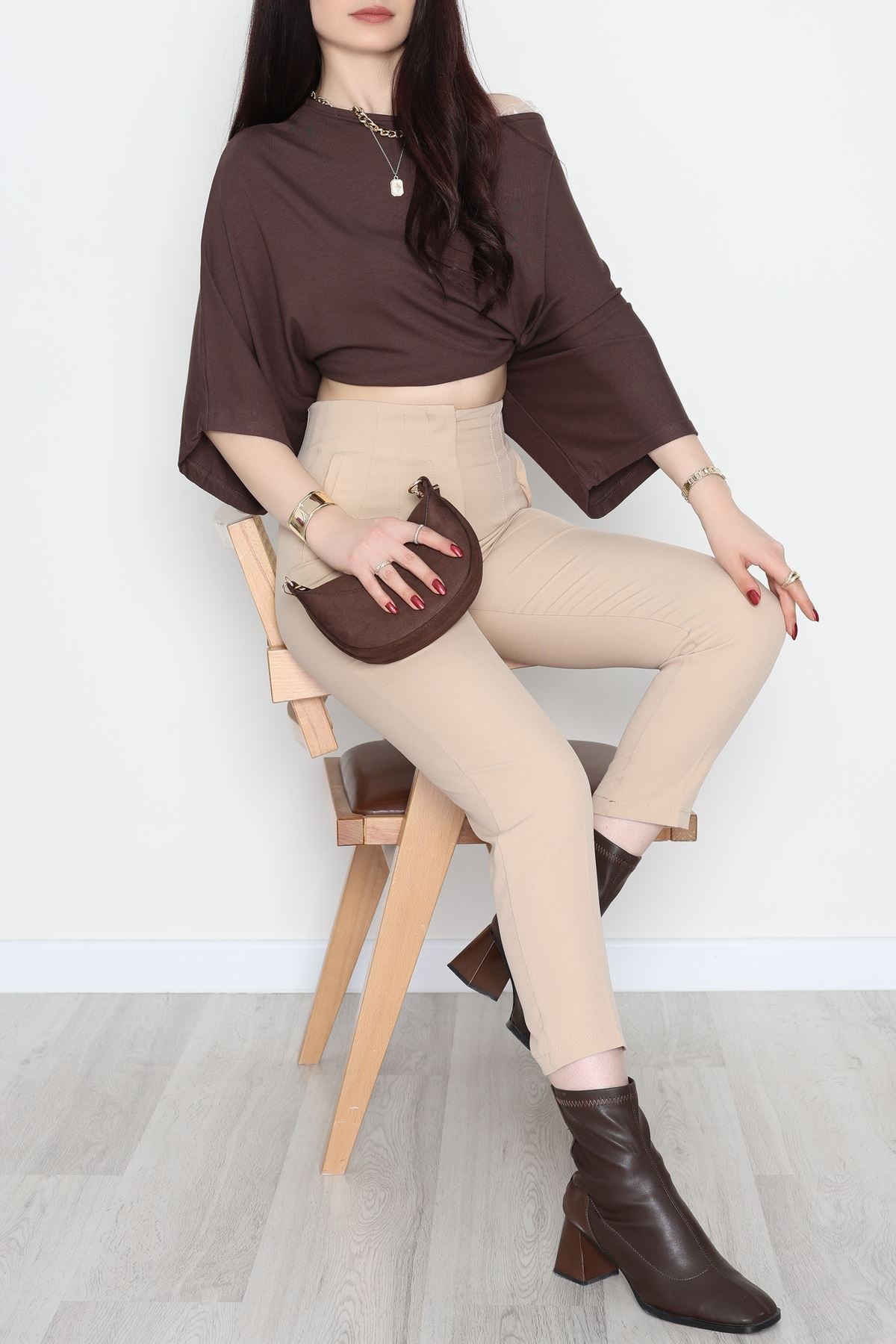 Pensli Havuç Pantolon Bej - 51215.1779.