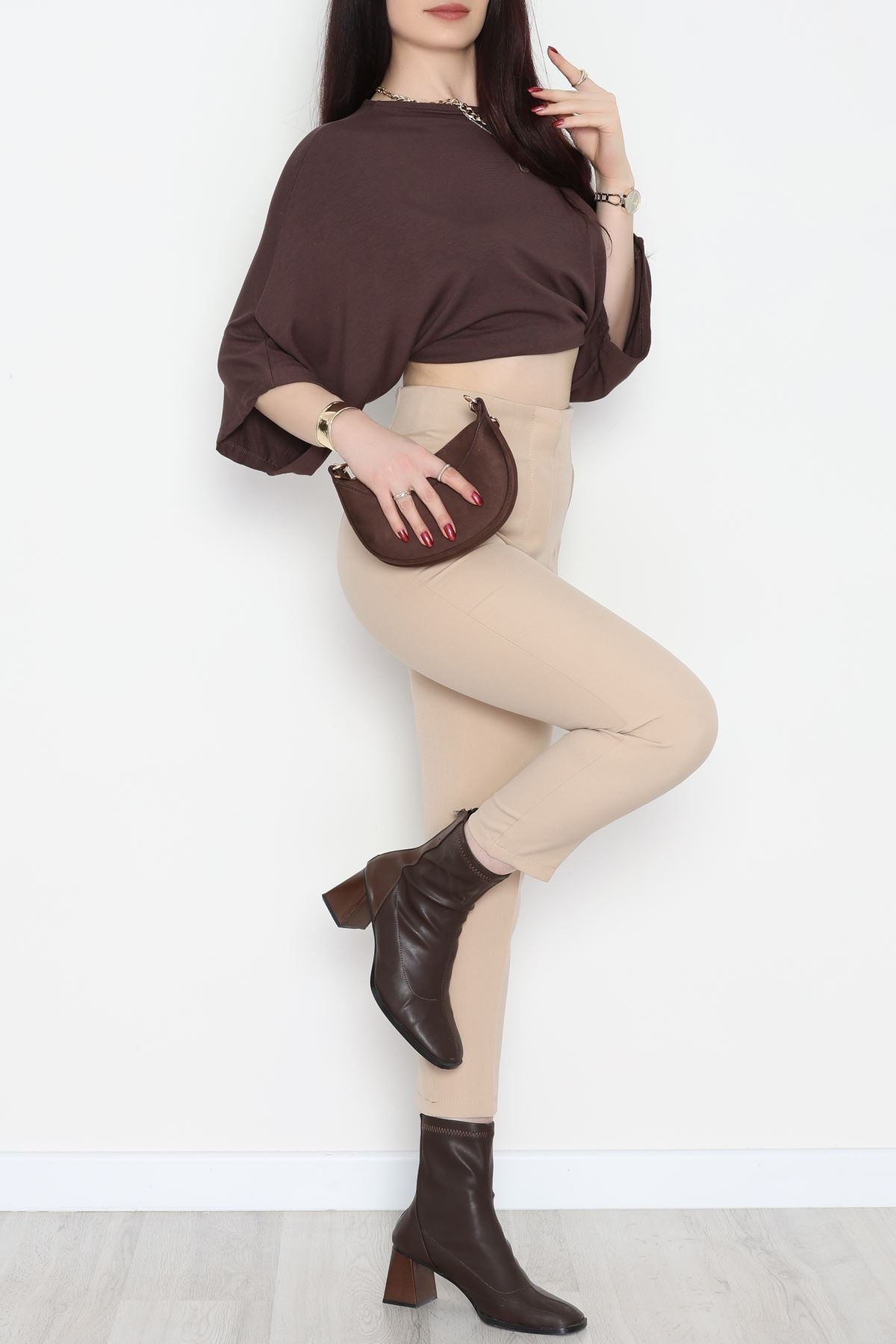 Pensli Havuç Pantolon Bej - 51215.1779.