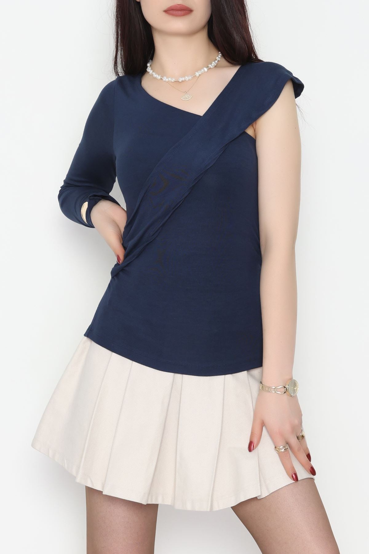 Tek Omuz Bluz Laci - 1006.2119.