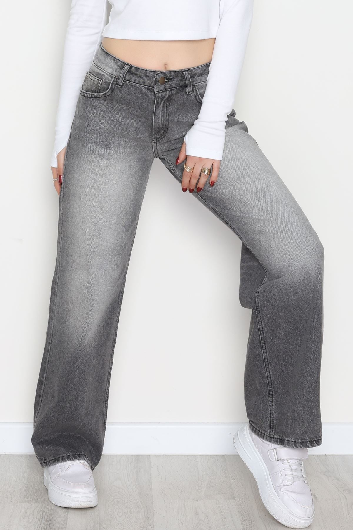 Palazzo Kot Pantolon Açıkfüme - 31590.1904.